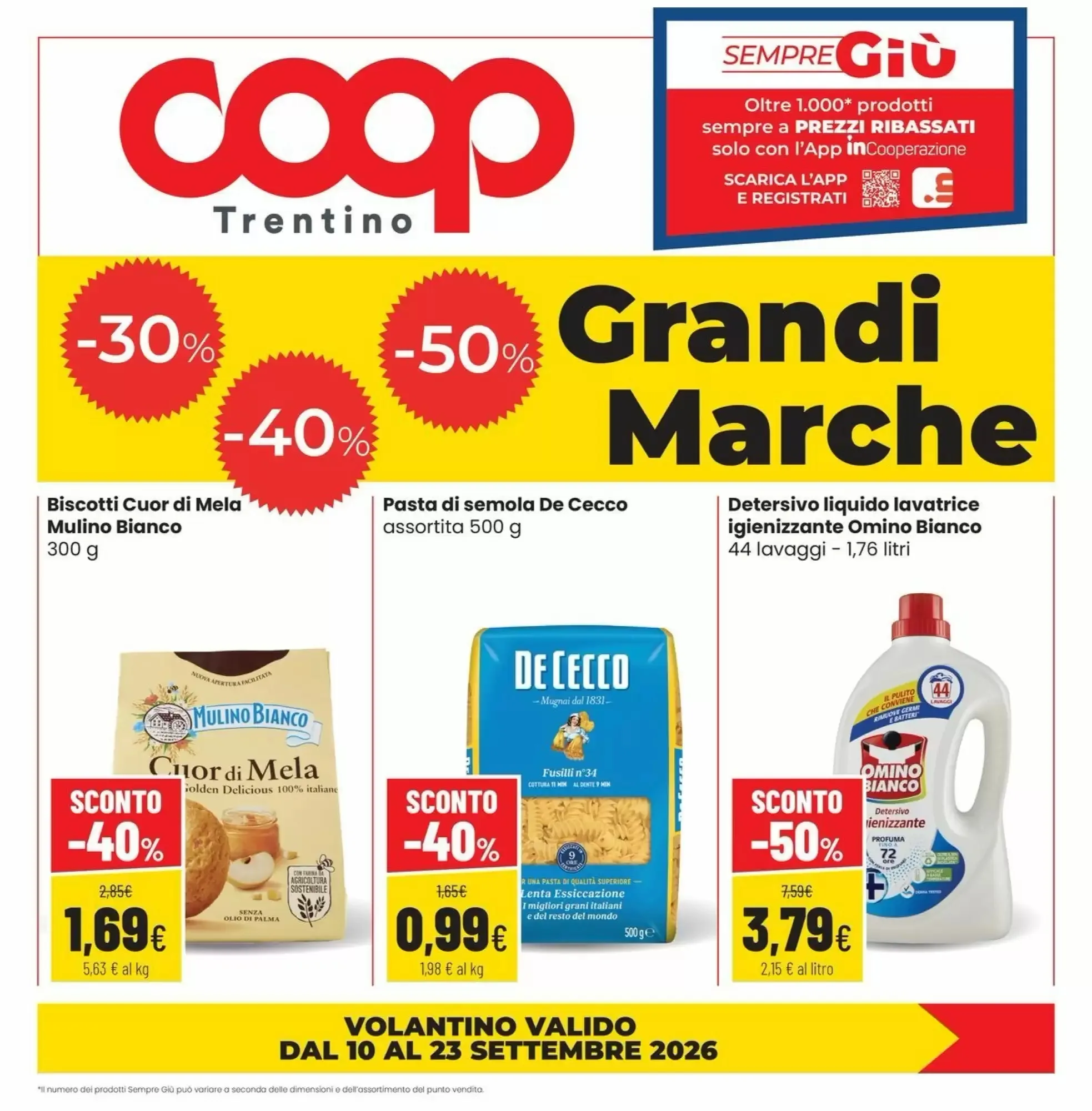 Copertina Coop Trentino - Volantino Coop Trentino