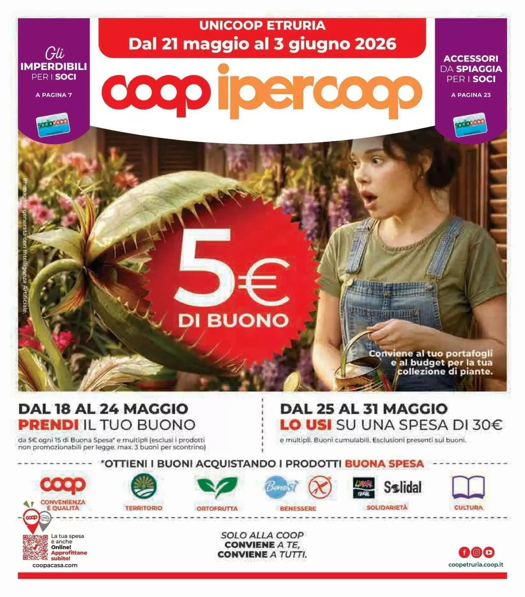 Copertina Coop Unicoop Tirreno - Volantino Coop Unicoop Tirreno