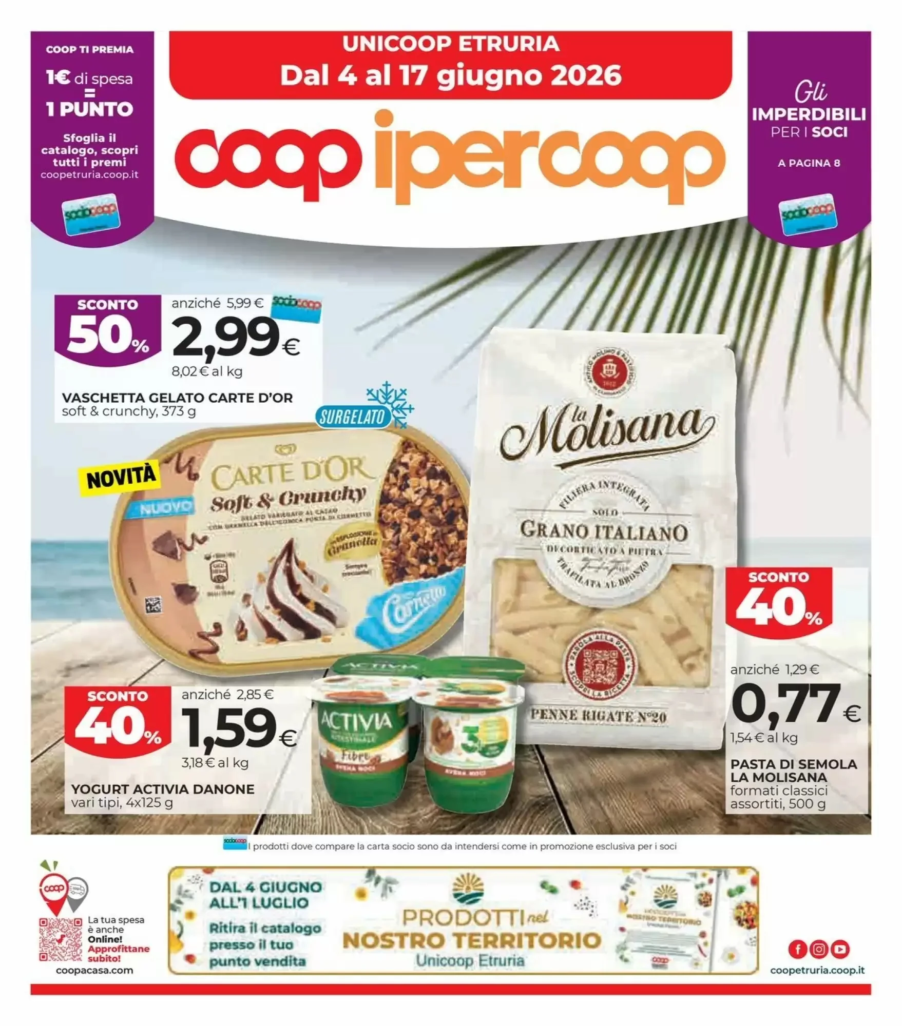 Copertina Coop Unicoop Tirreno - Volantino Coop Unicoop Tirreno