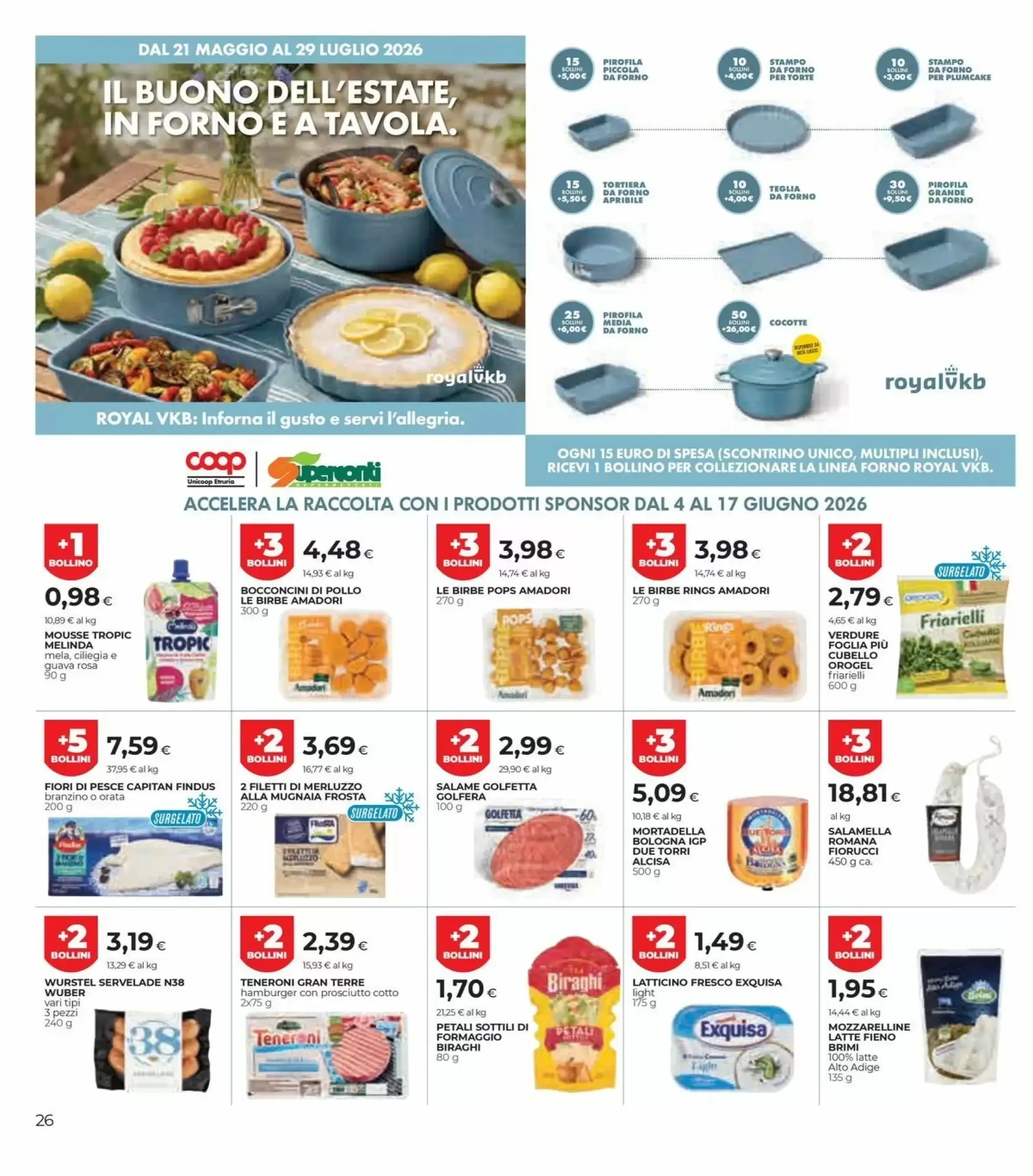Volantino Coop Unicoop Tirreno Volantino Coop Unicoop Tirreno pagina 26