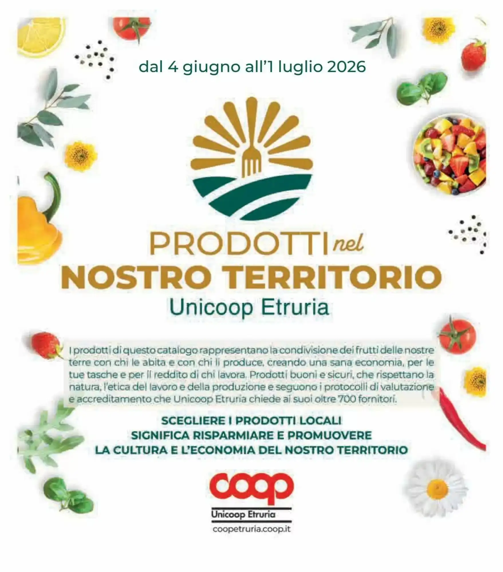 Copertina Coop Unicoop Tirreno - Volantino Coop Unicoop Tirreno