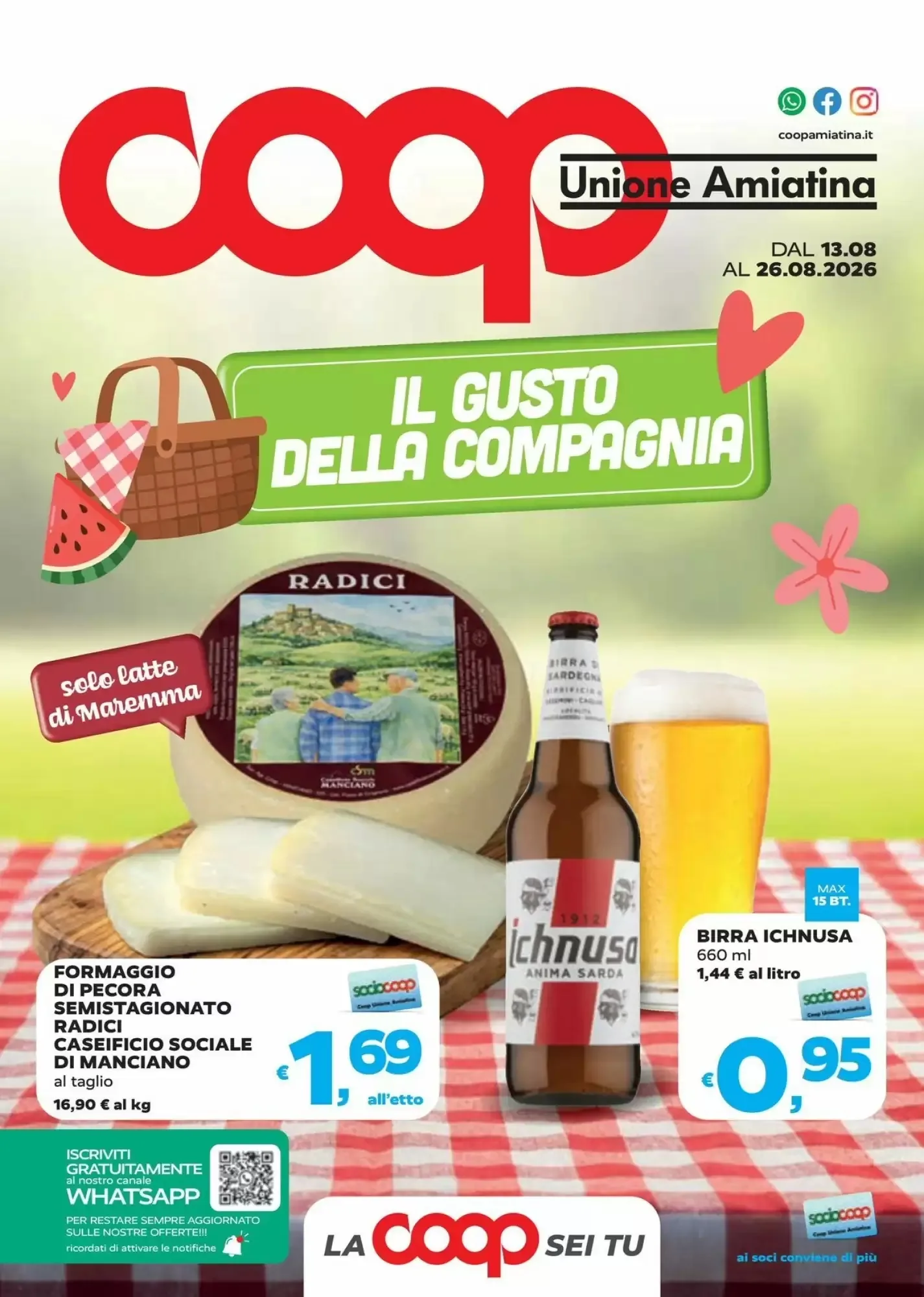 Copertina Coop Unicoop Tirreno - Volantino Coop Unicoop Tirreno