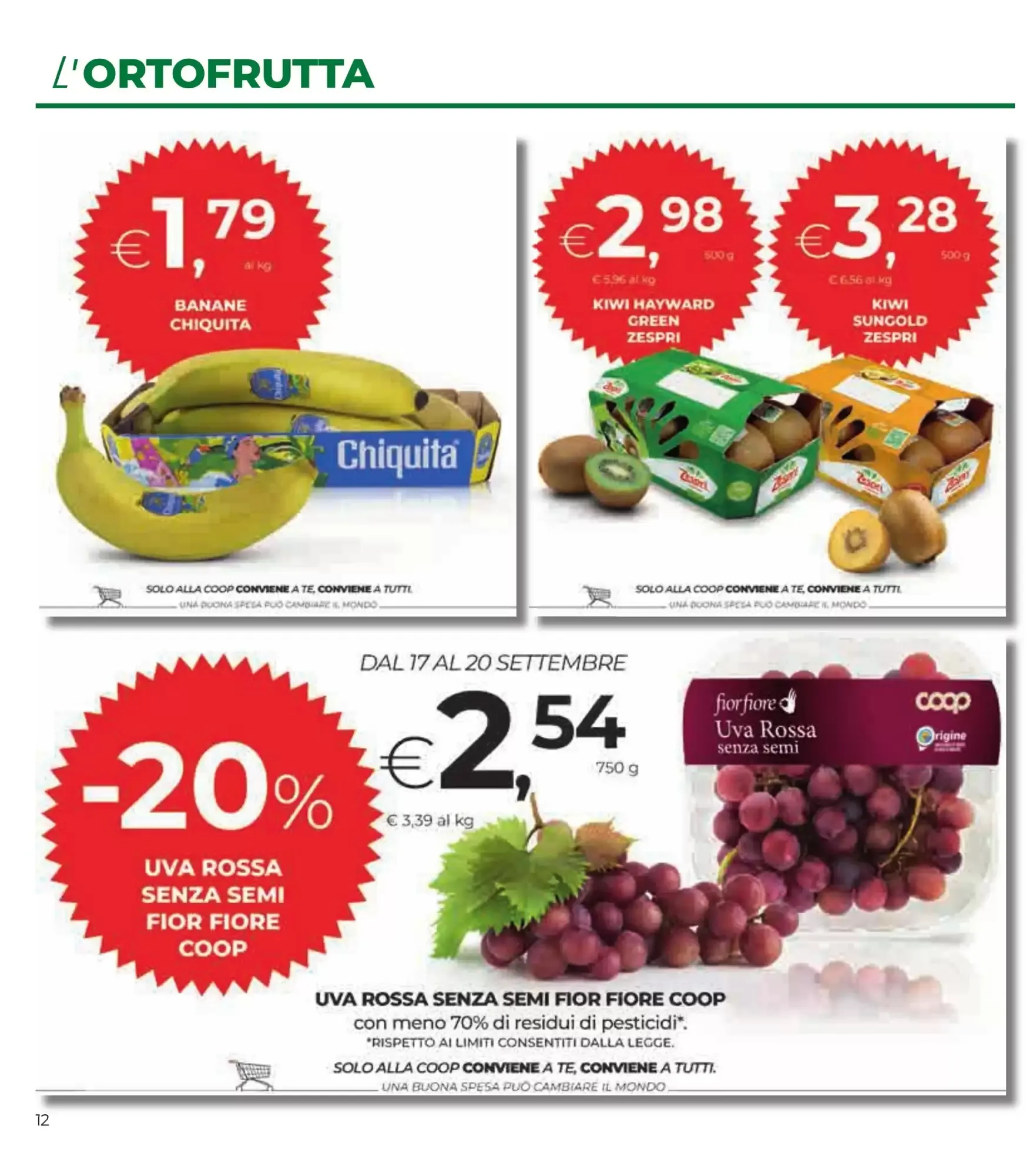Volantino Coop Unicoop Tirreno Volantino Coop Unicoop Tirreno pagina 12
