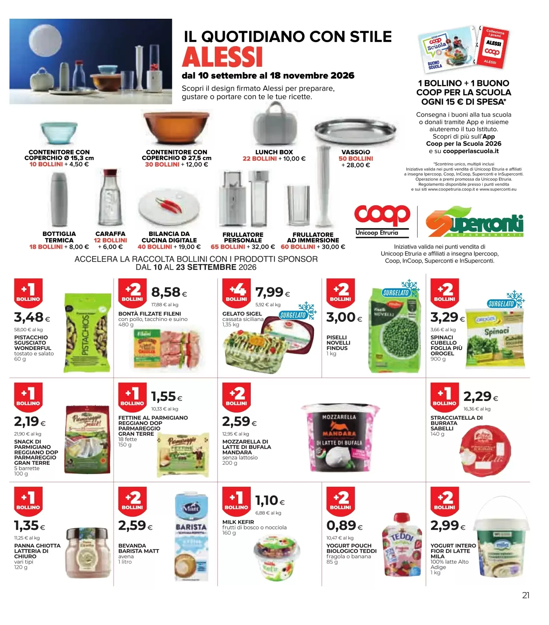 Volantino Coop Unicoop Tirreno Volantino Coop Unicoop Tirreno pagina 21