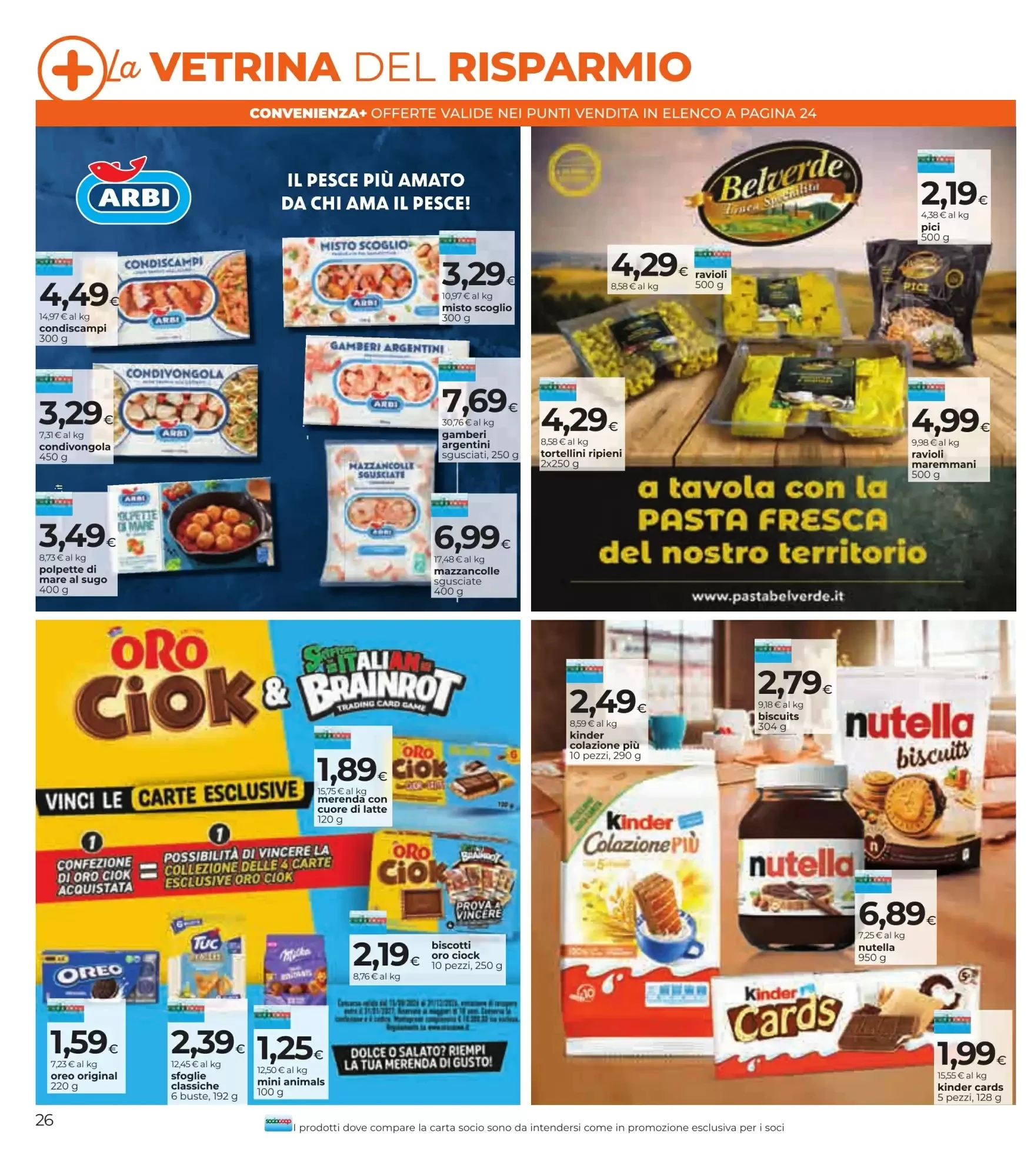 Volantino Coop Unicoop Tirreno Volantino Coop Unicoop Tirreno pagina 26