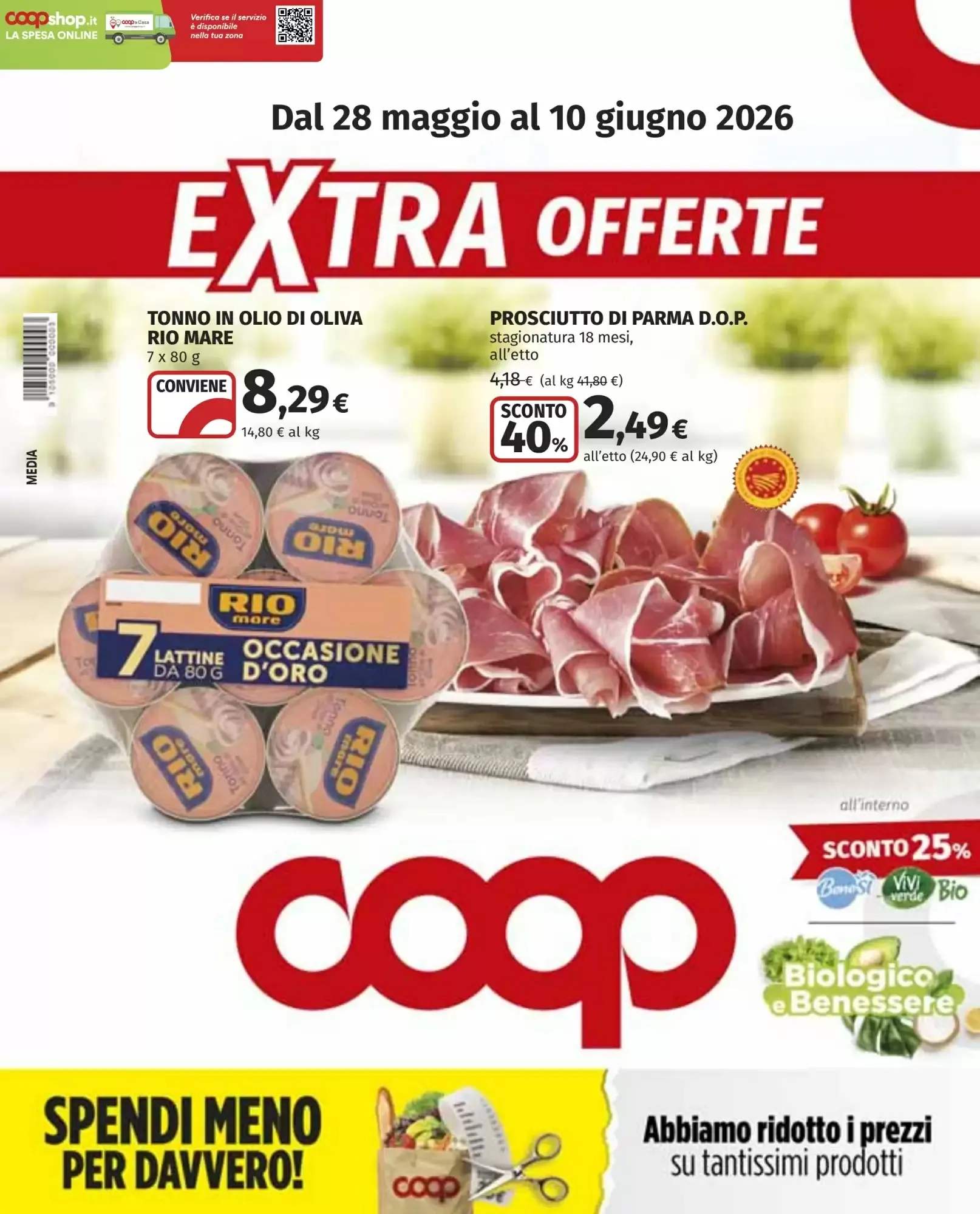 Copertina Coop - Volantino Coop