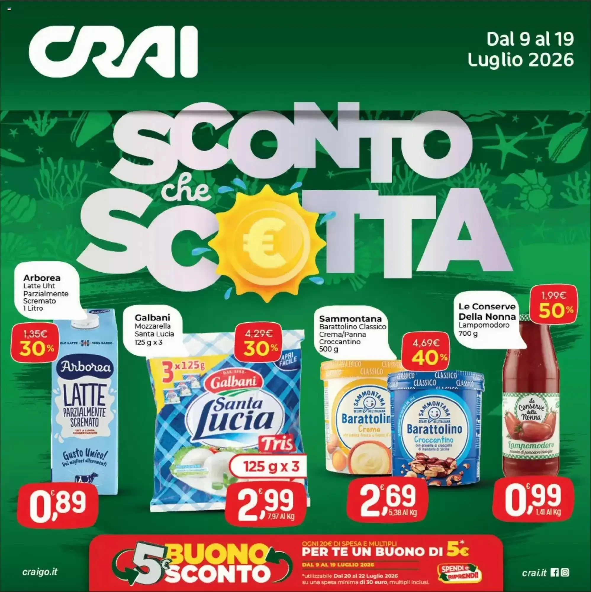 Miniatura Crai - Volantino Crai