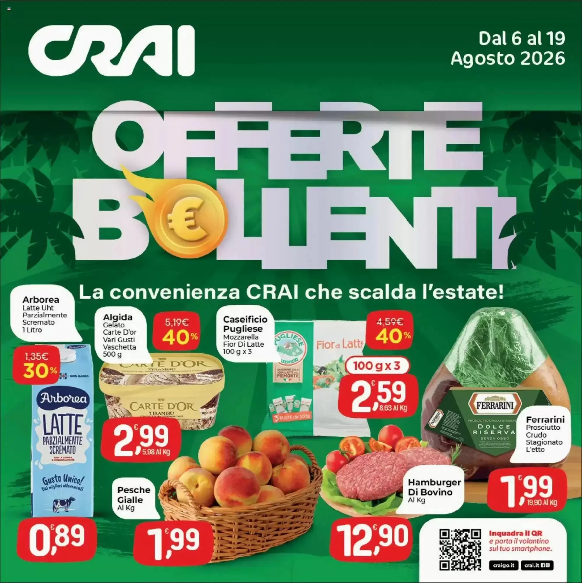 Copertina Crai - Volantino Crai