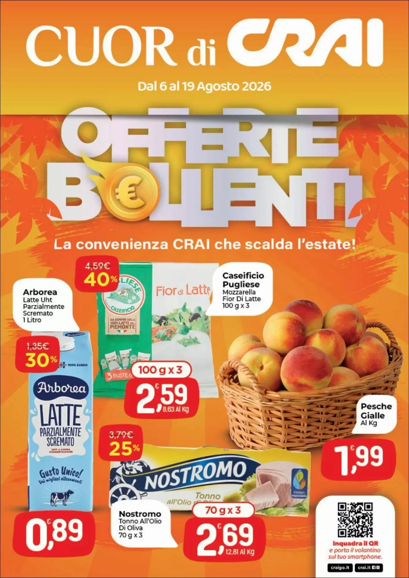 Copertina Crai - Volantino Crai