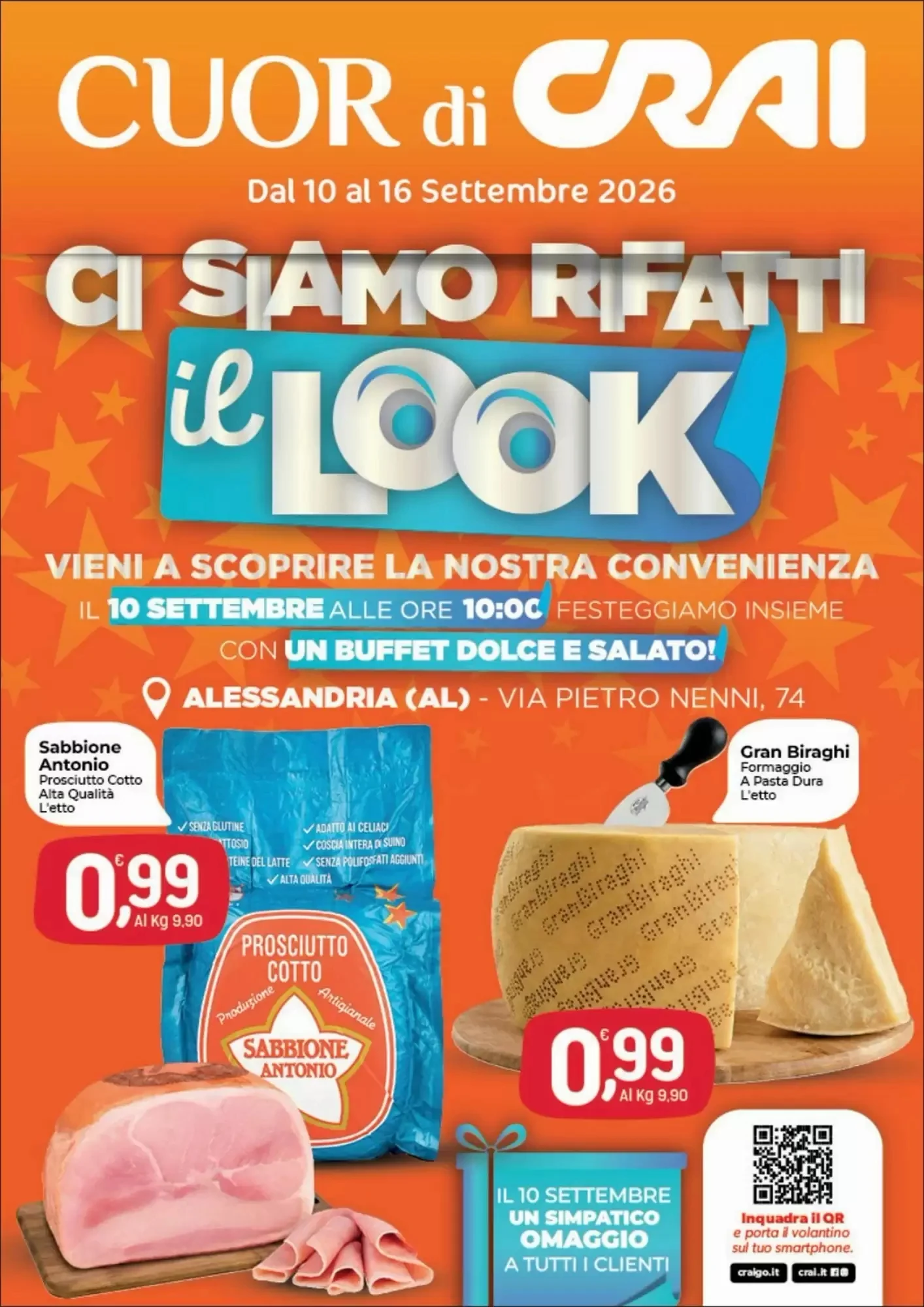 Copertina Crai - Volantino Crai