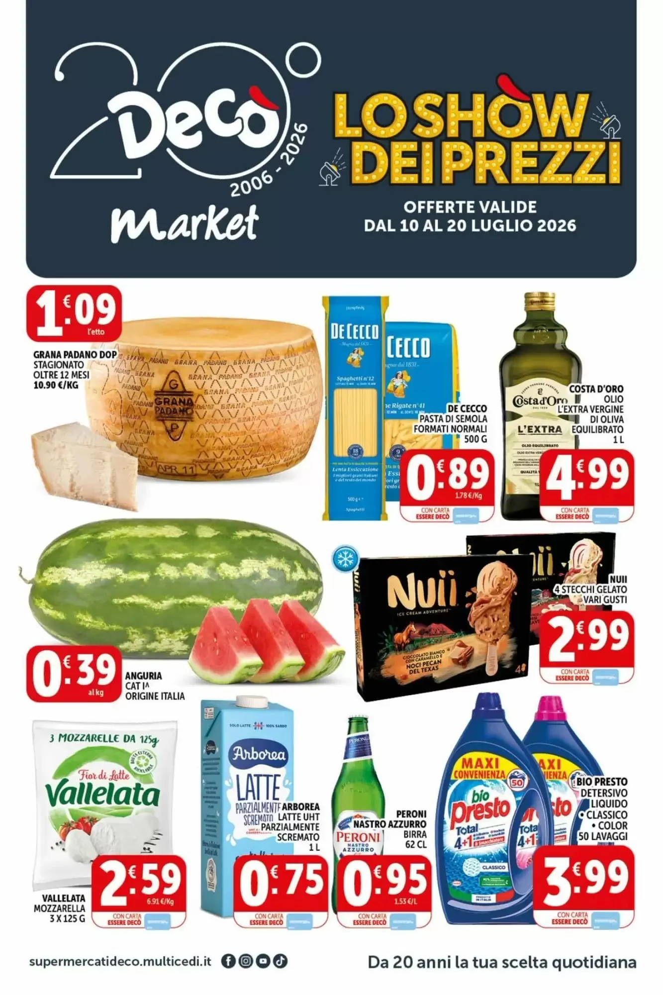 Copertina anteprima Deco Market - Offerte Deco Market: anteprima volantino dal 10 al 20 luglio 2026