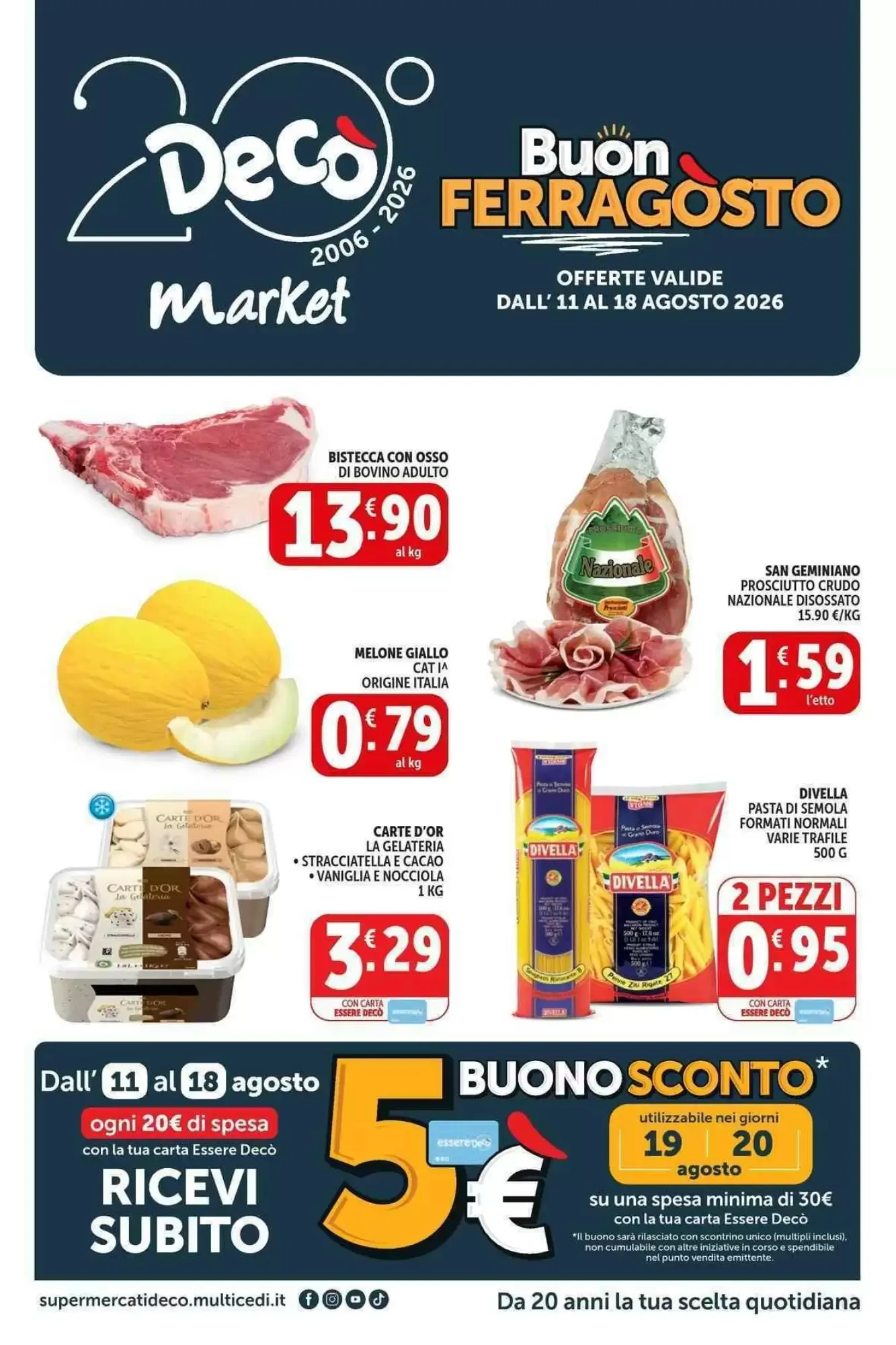 Copertina Deco Market - Volantino Deco Market