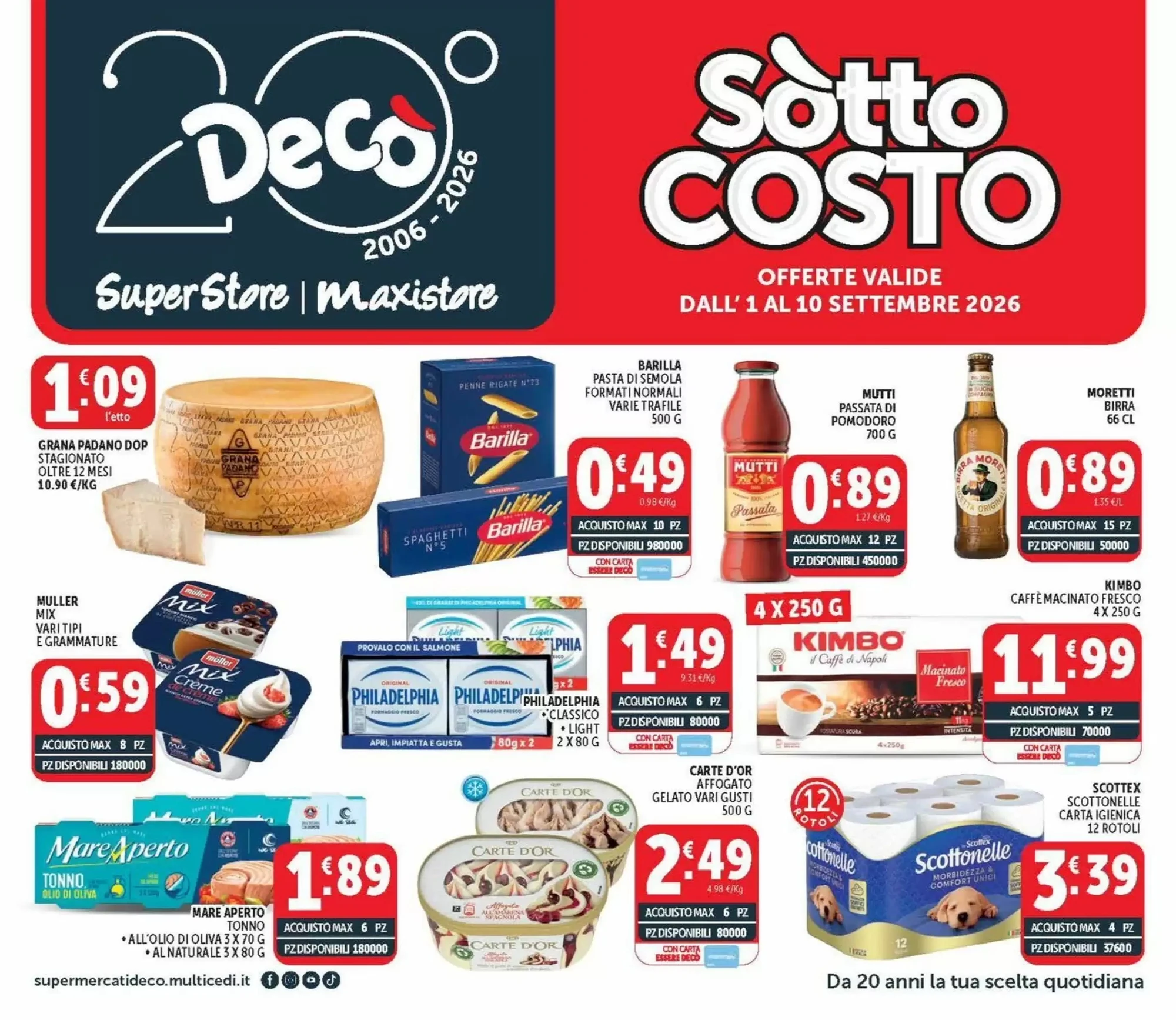 Copertina Deco Market - Volantino Deco Market