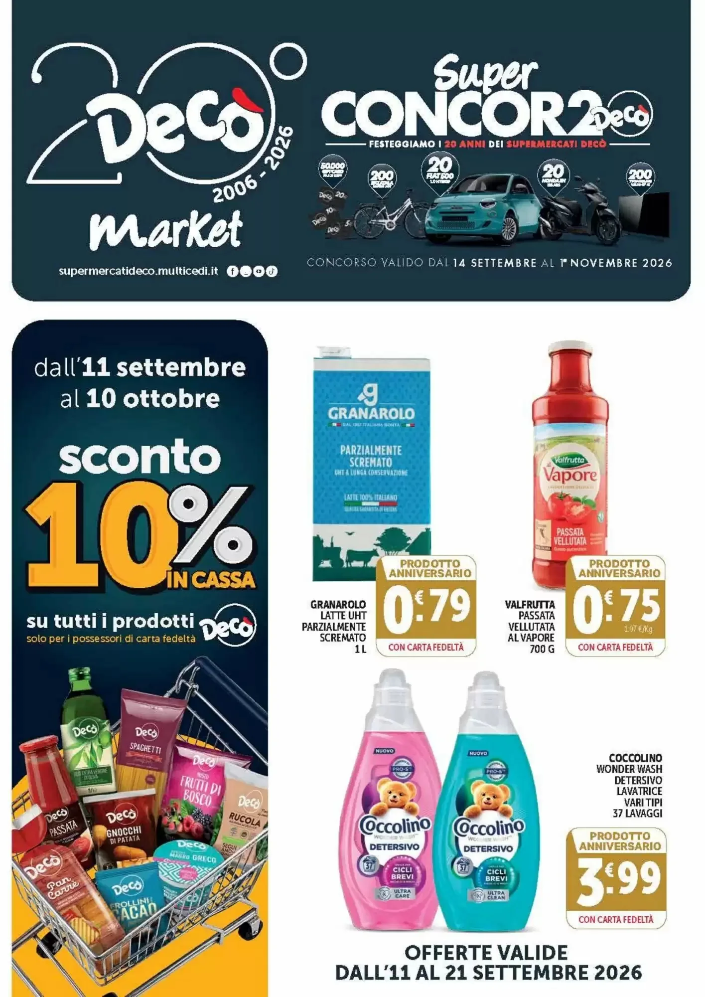Copertina Deco Market - Volantino Deco Market