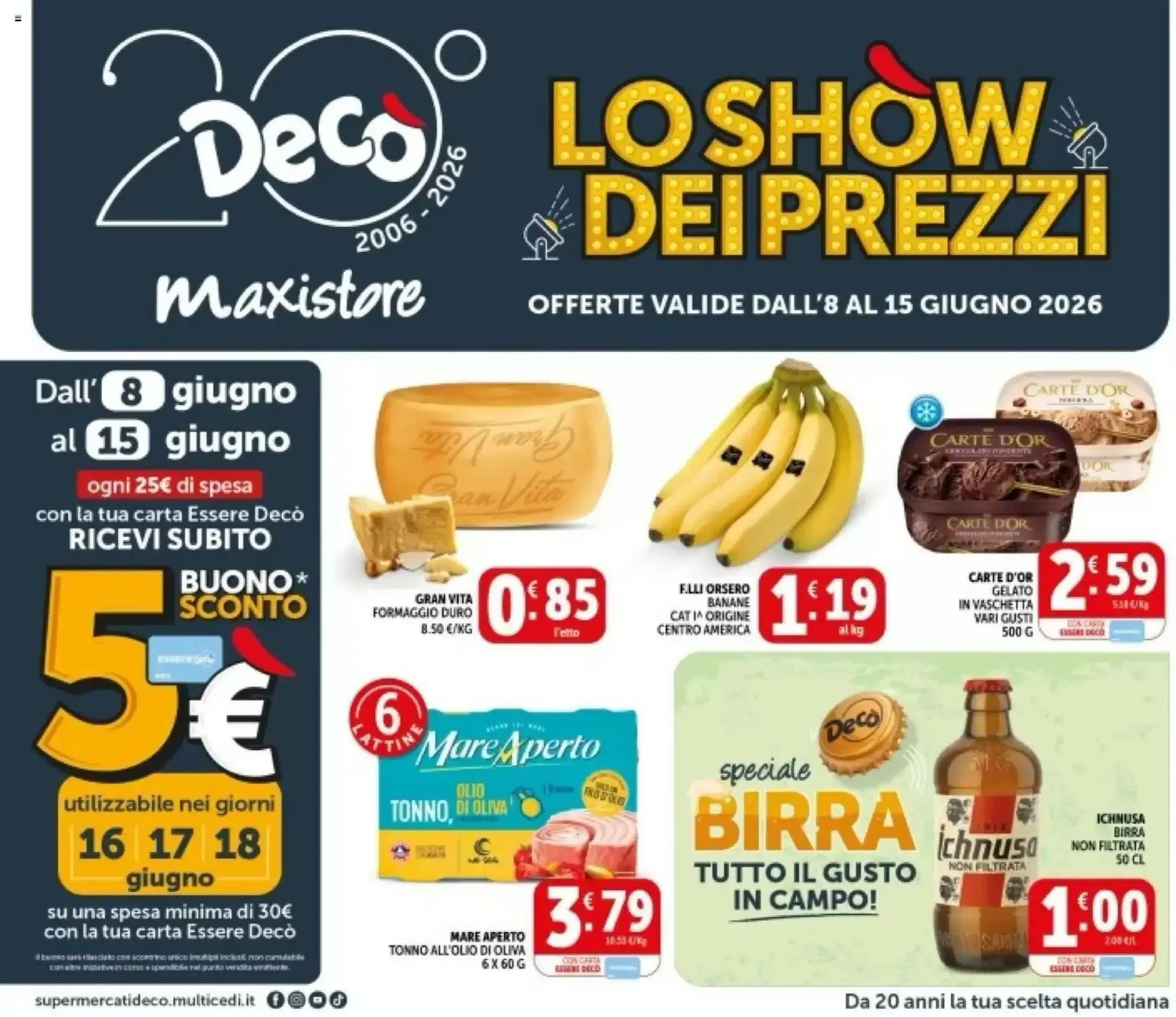 Copertina Deco Maxistore - Volantino Deco Maxistore