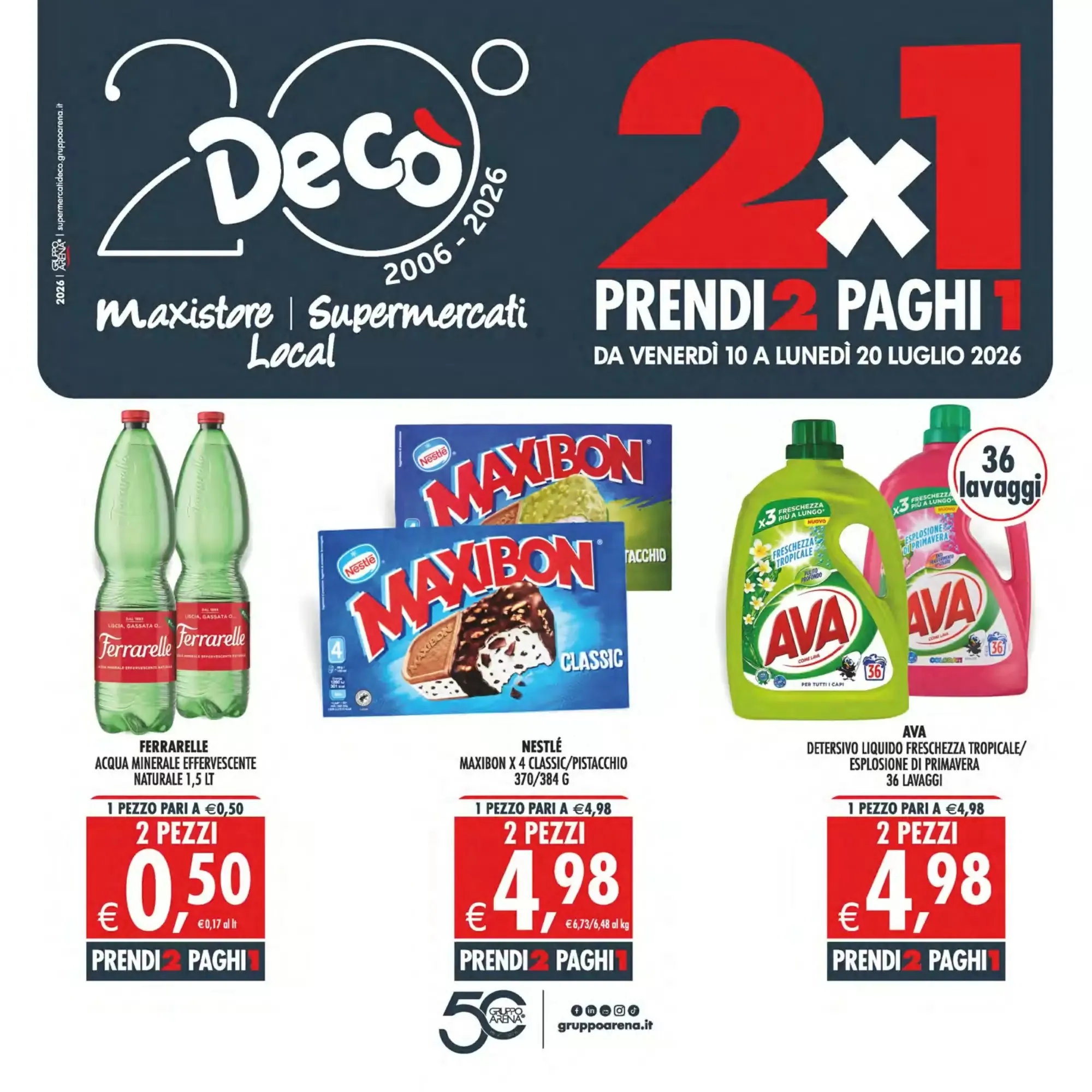 Copertina Deco Maxistore - Volantino Deco Maxistore