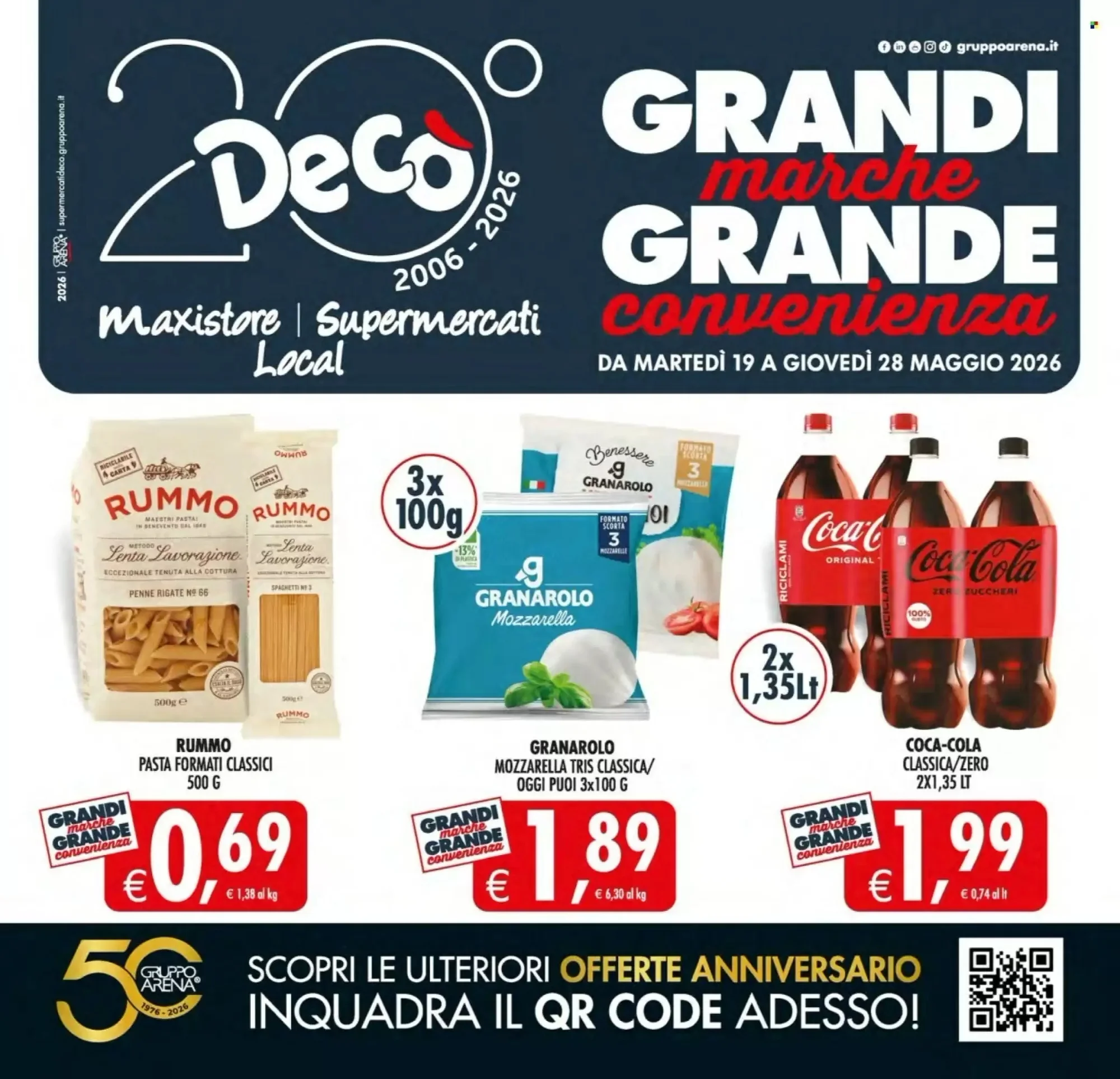 Copertina Decò Supermercati - Volantino Decò Supermercati