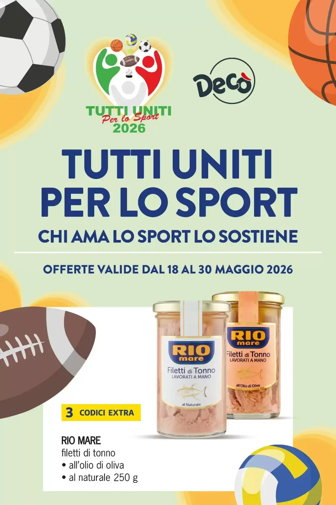 Copertina Decò Supermercati - Volantino Decò Supermercati