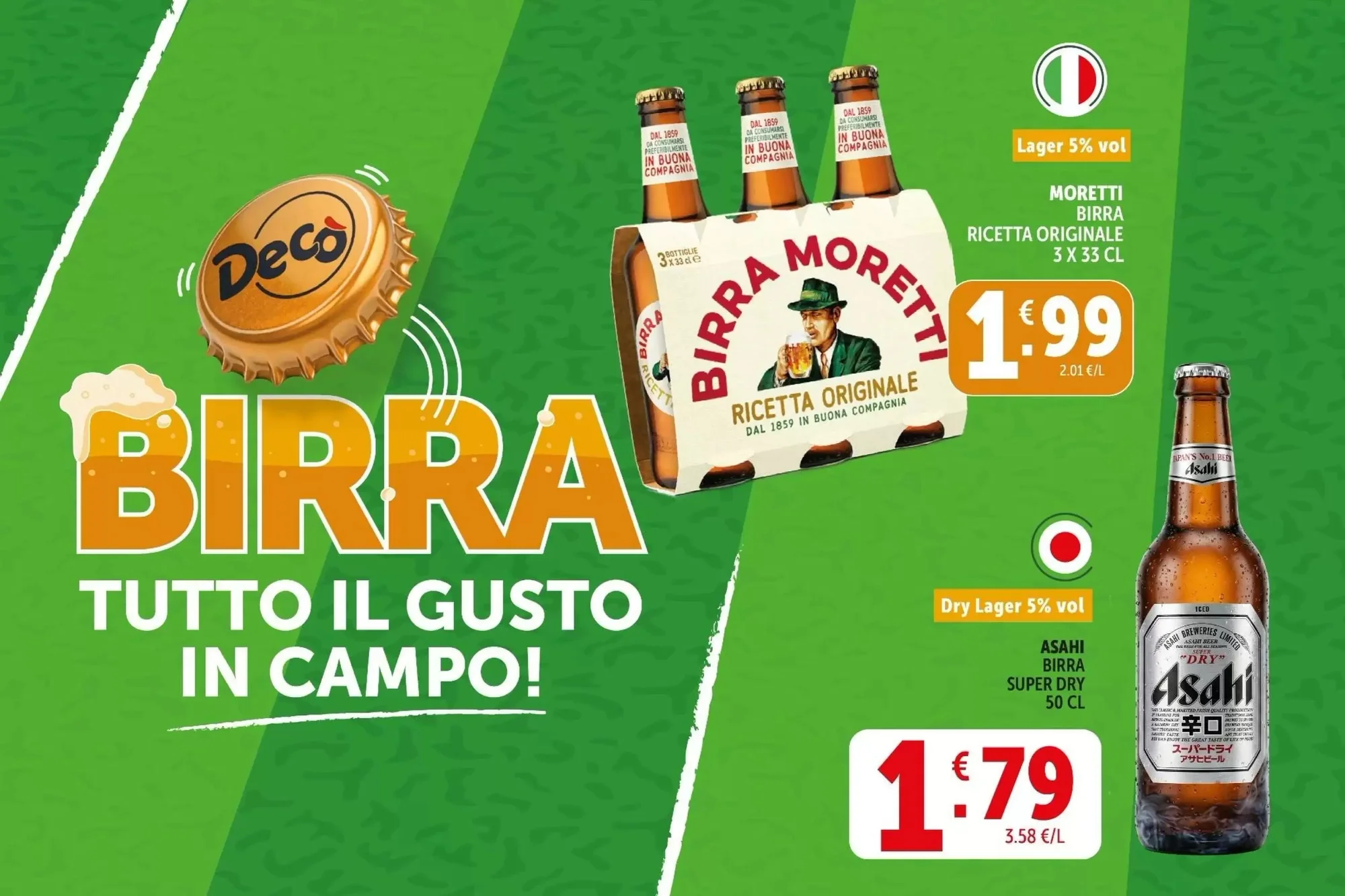 Copertina Decò Supermercati - Volantino Decò Supermercati