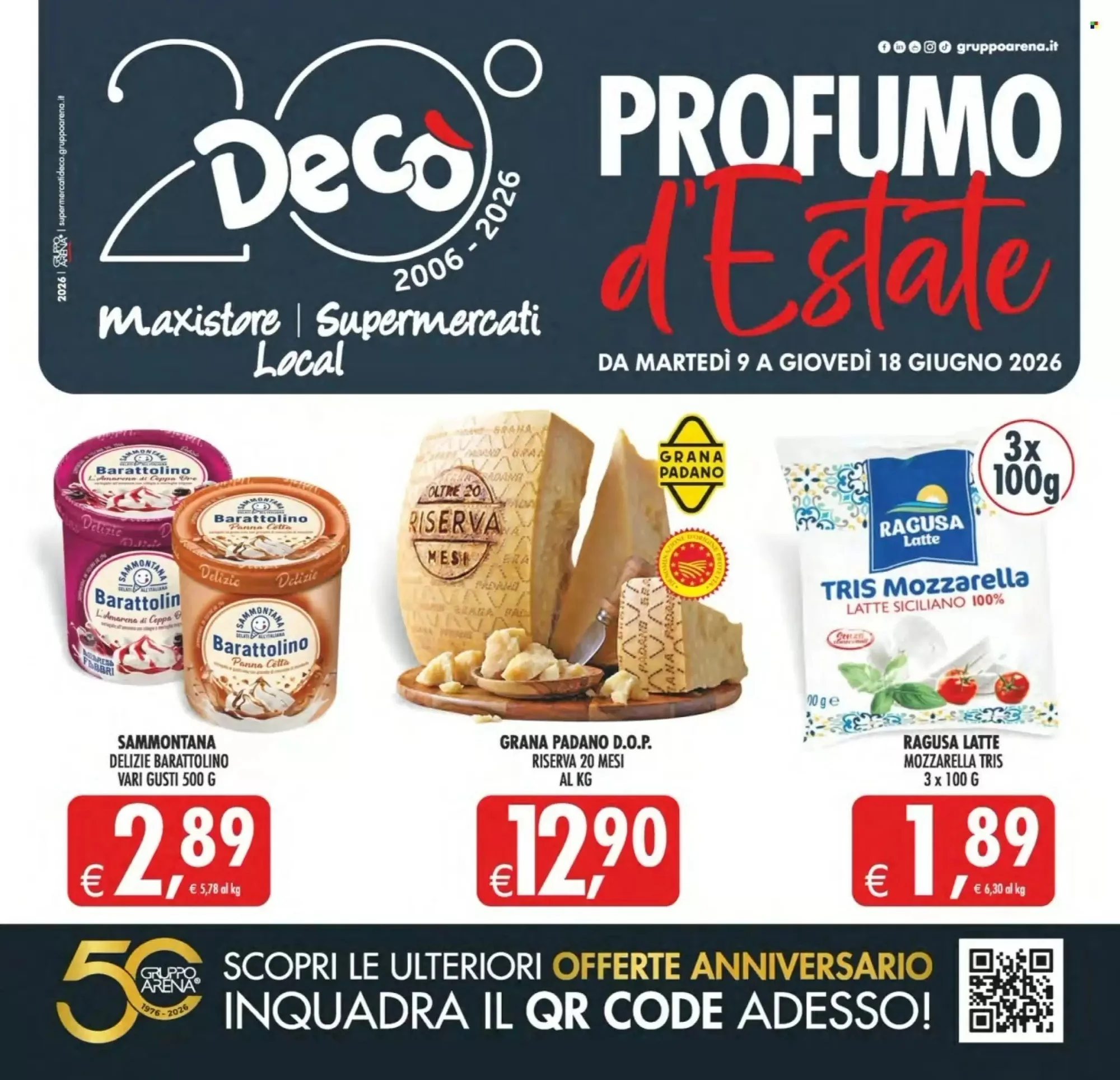 Copertina Decò Supermercati - Volantino Decò Supermercati