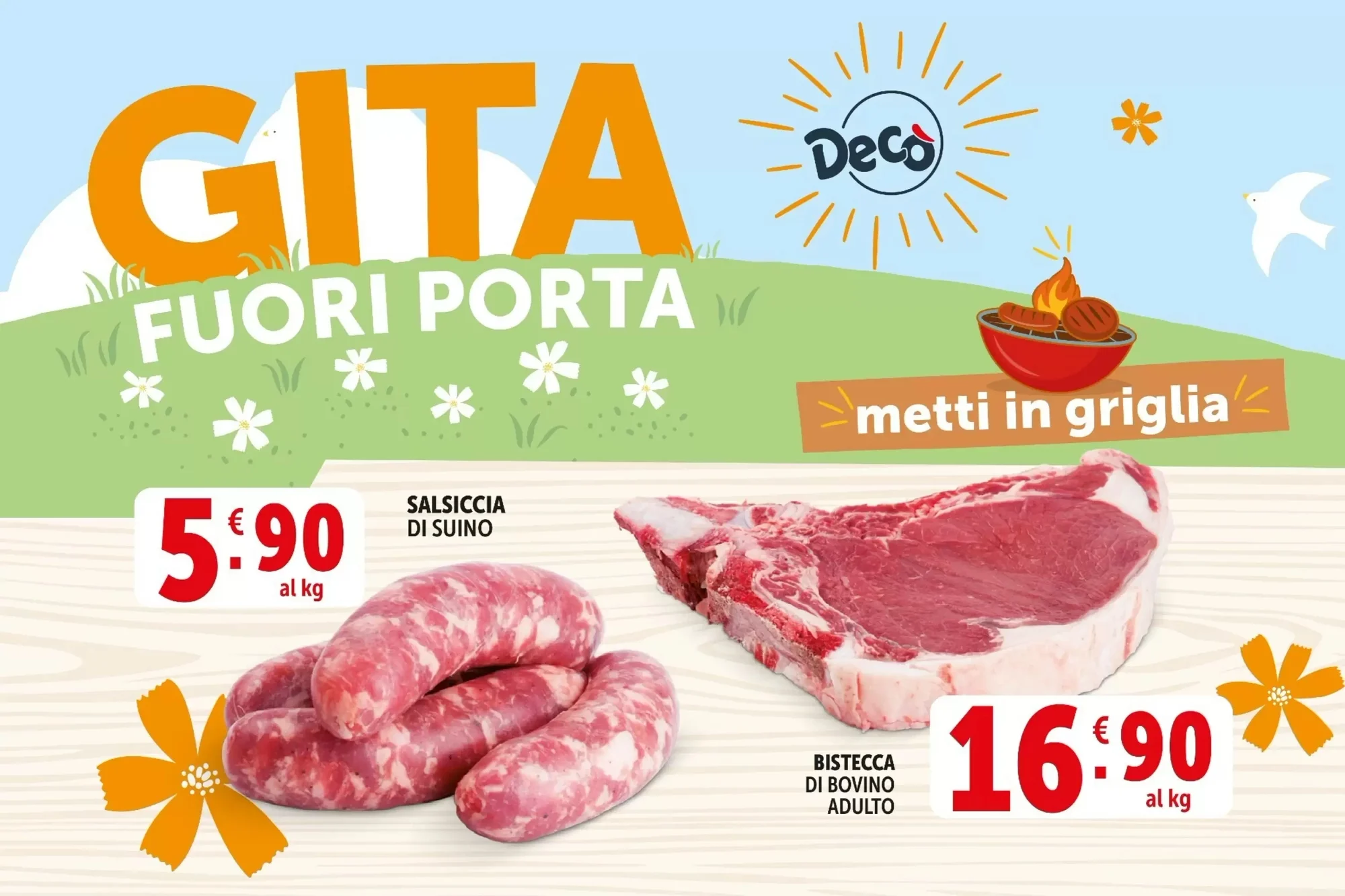 Copertina Decò Supermercati - Volantino Decò Supermercati