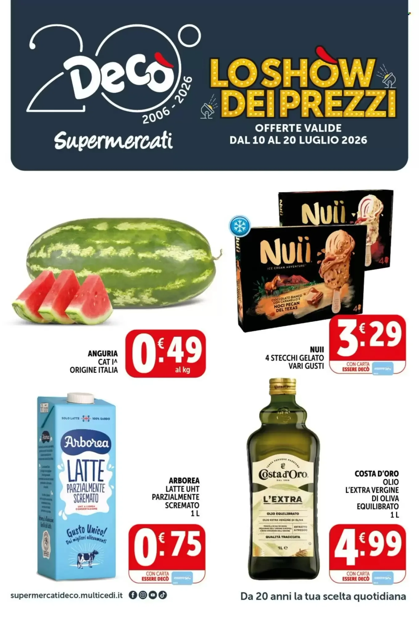 Miniatura Decò Supermercati - Volantino Decò Supermercati