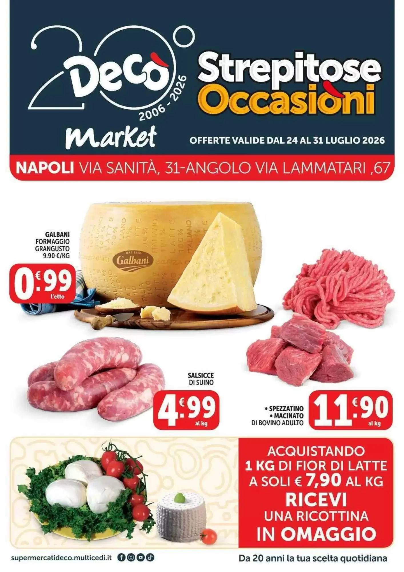 Miniatura Decò Supermercati - Volantino Decò Supermercati