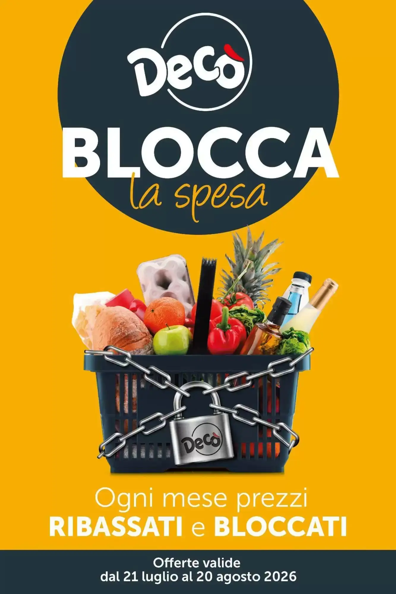 Copertina Decò Supermercati - Volantino Decò Supermercati