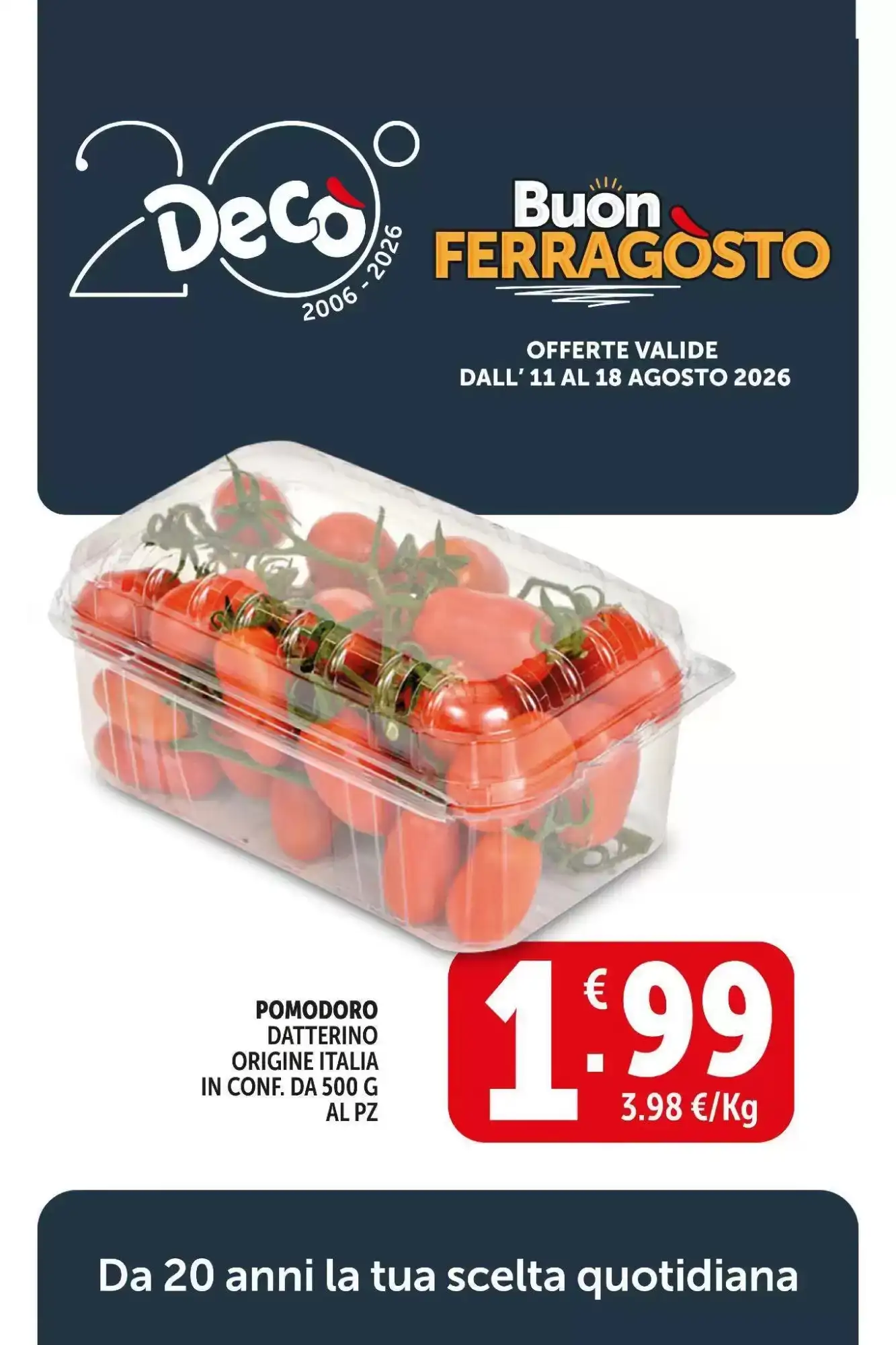 Copertina Decò Supermercati - Volantino Decò Supermercati
