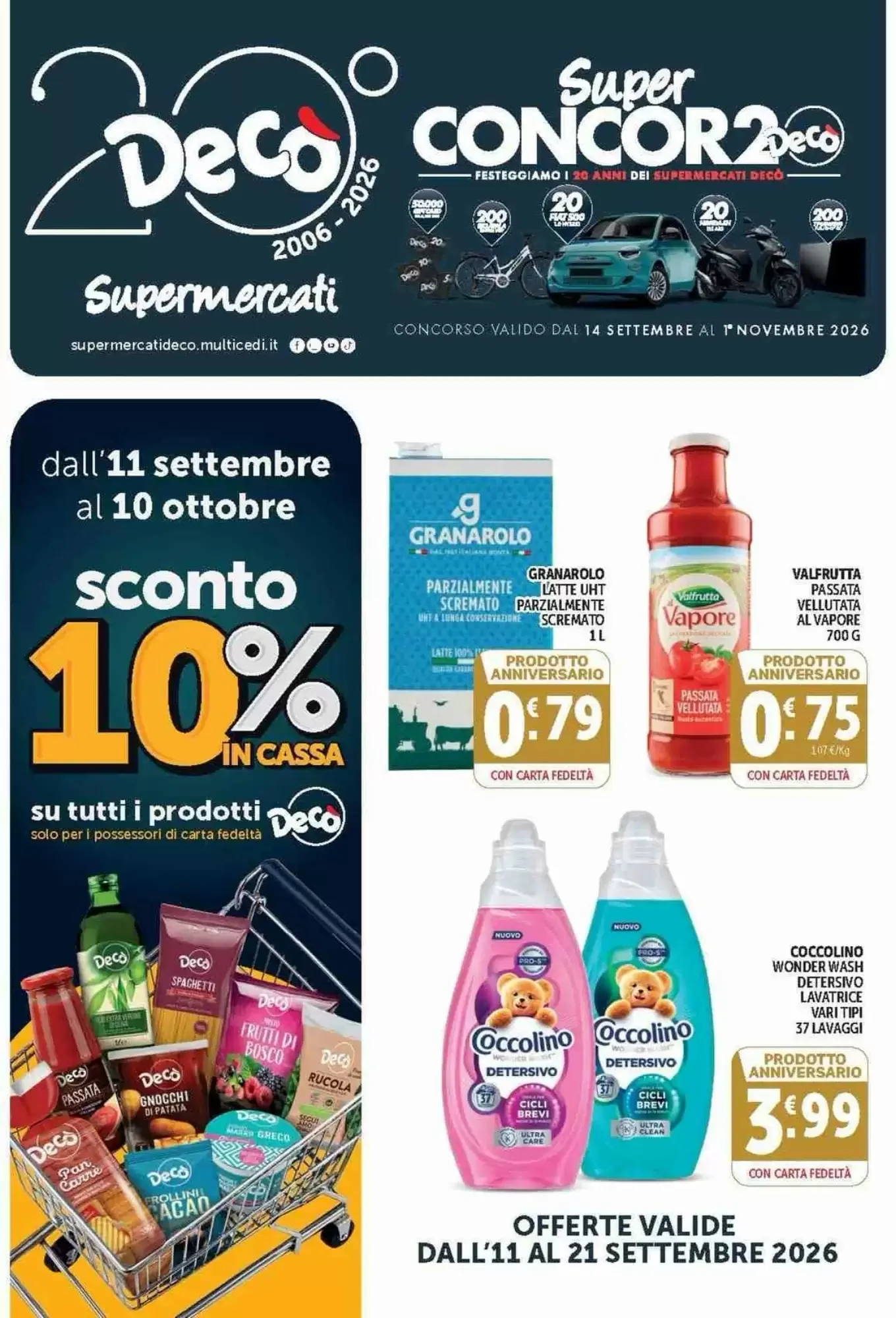 Miniatura Decò Supermercati - Volantino Decò Supermercati