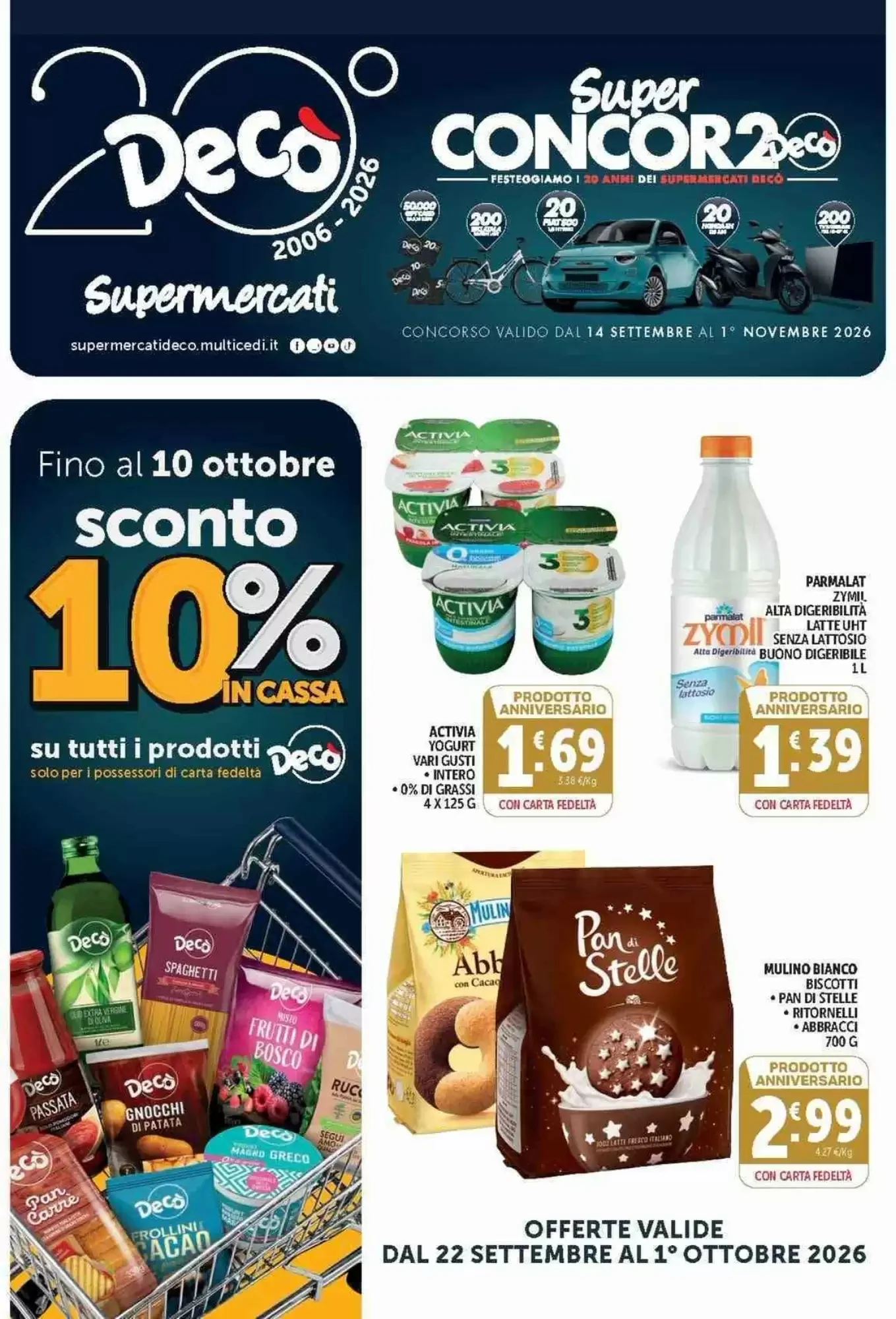 Copertina Decò Supermercati - Volantino Decò Supermercati