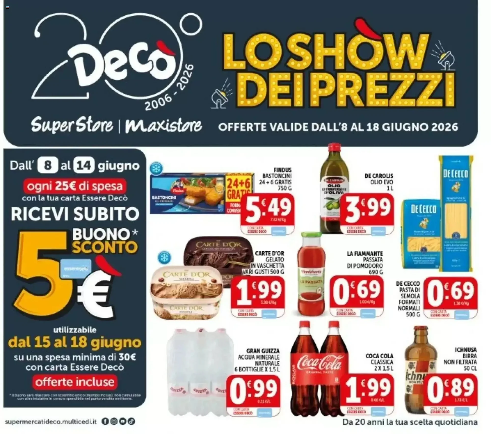 Copertina Deco Superstore - Volantino Deco Superstore