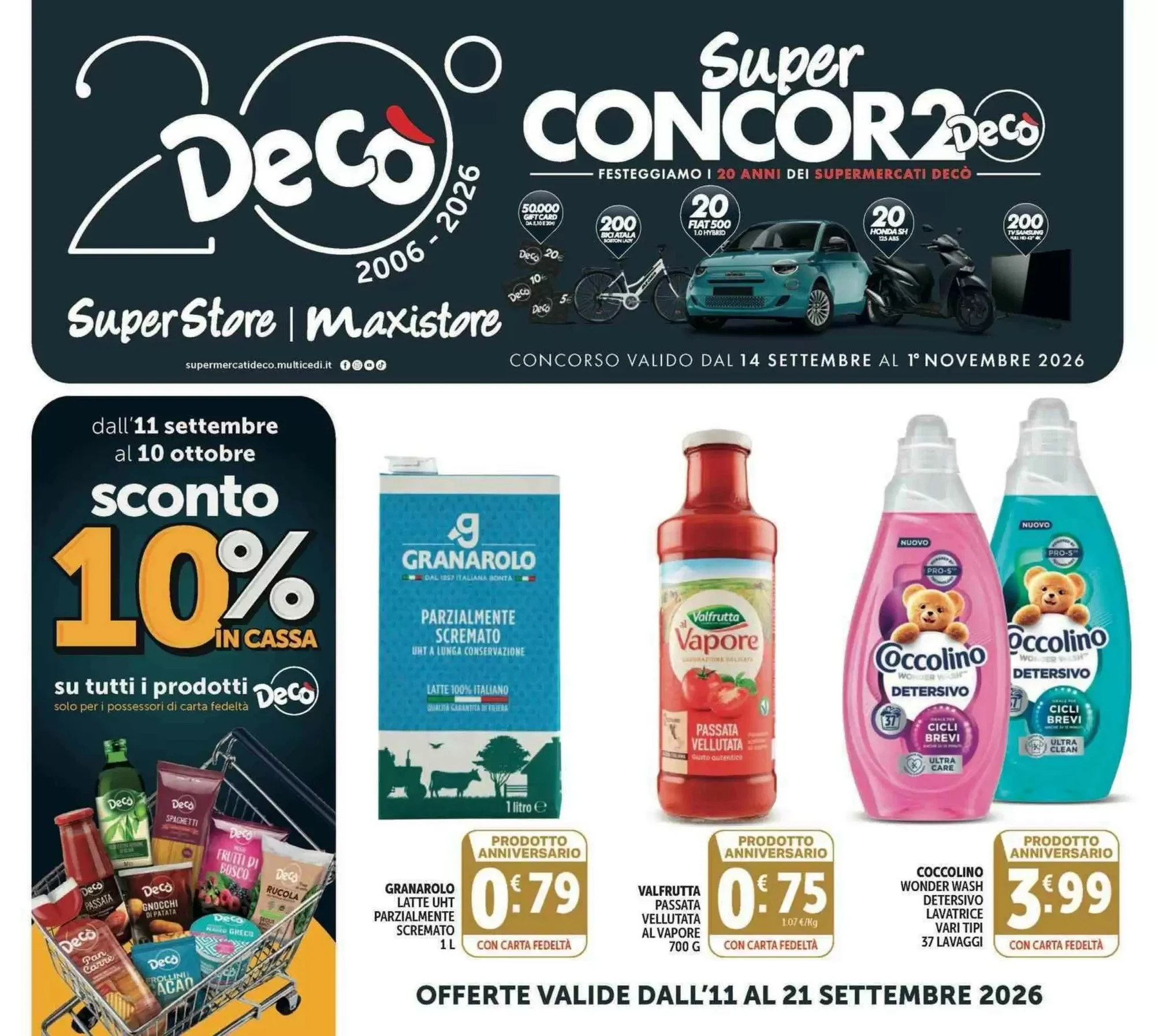 Copertina Deco Superstore - Volantino Deco Superstore