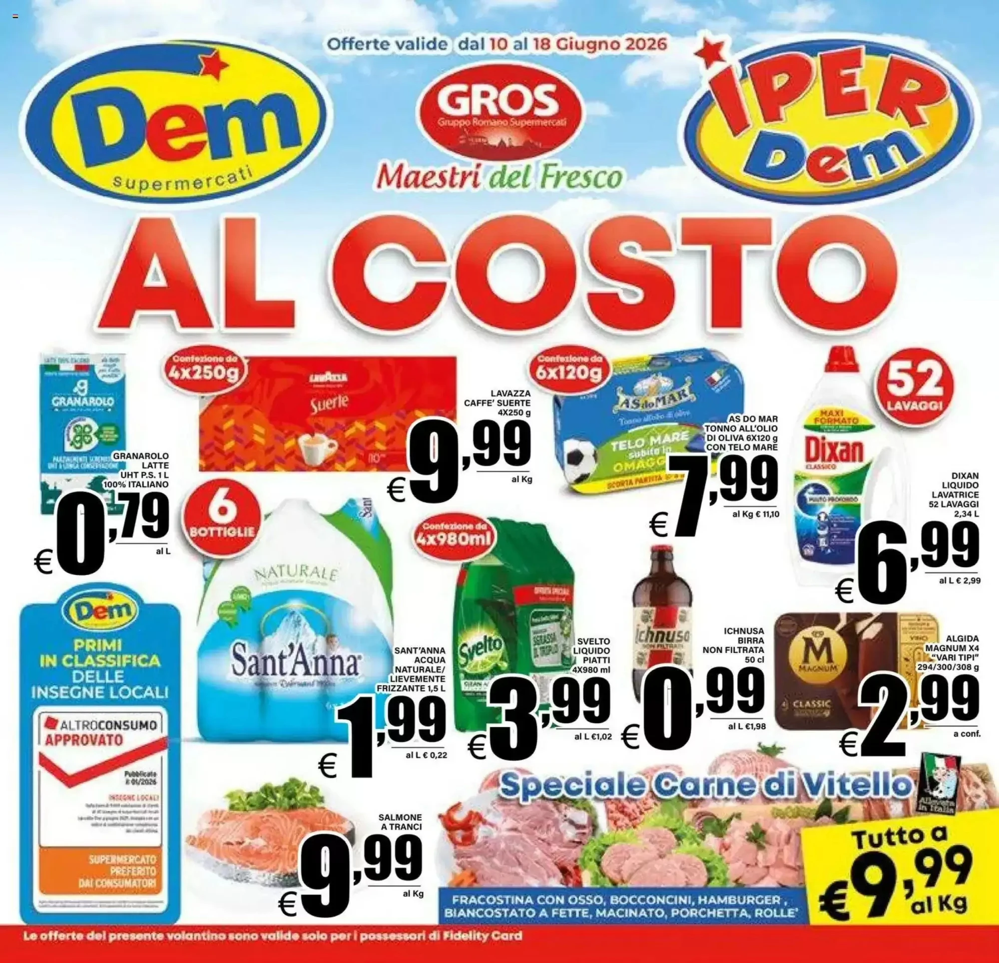 Copertina Dem - Volantino Dem