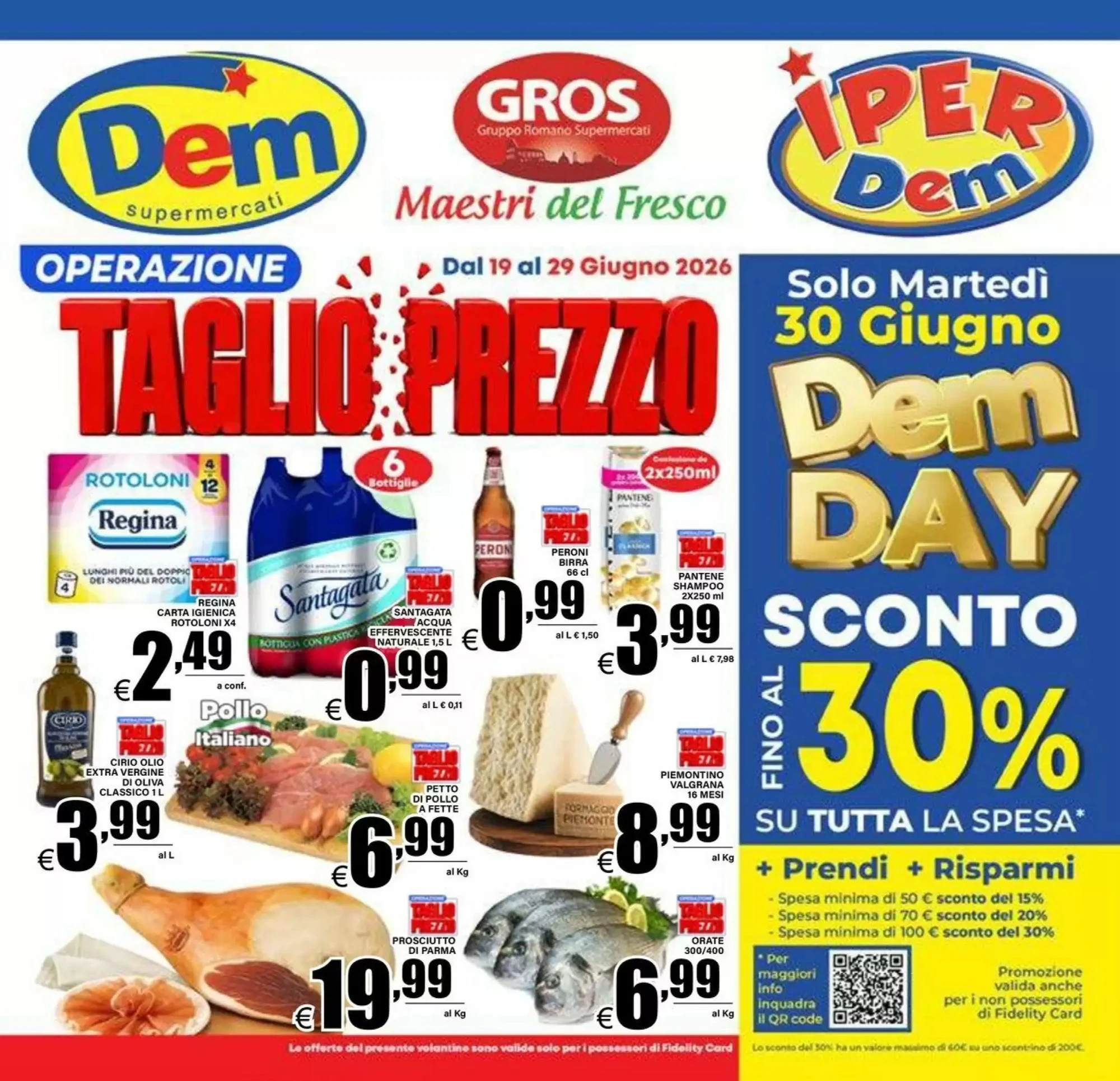 Copertina Dem - Volantino Dem