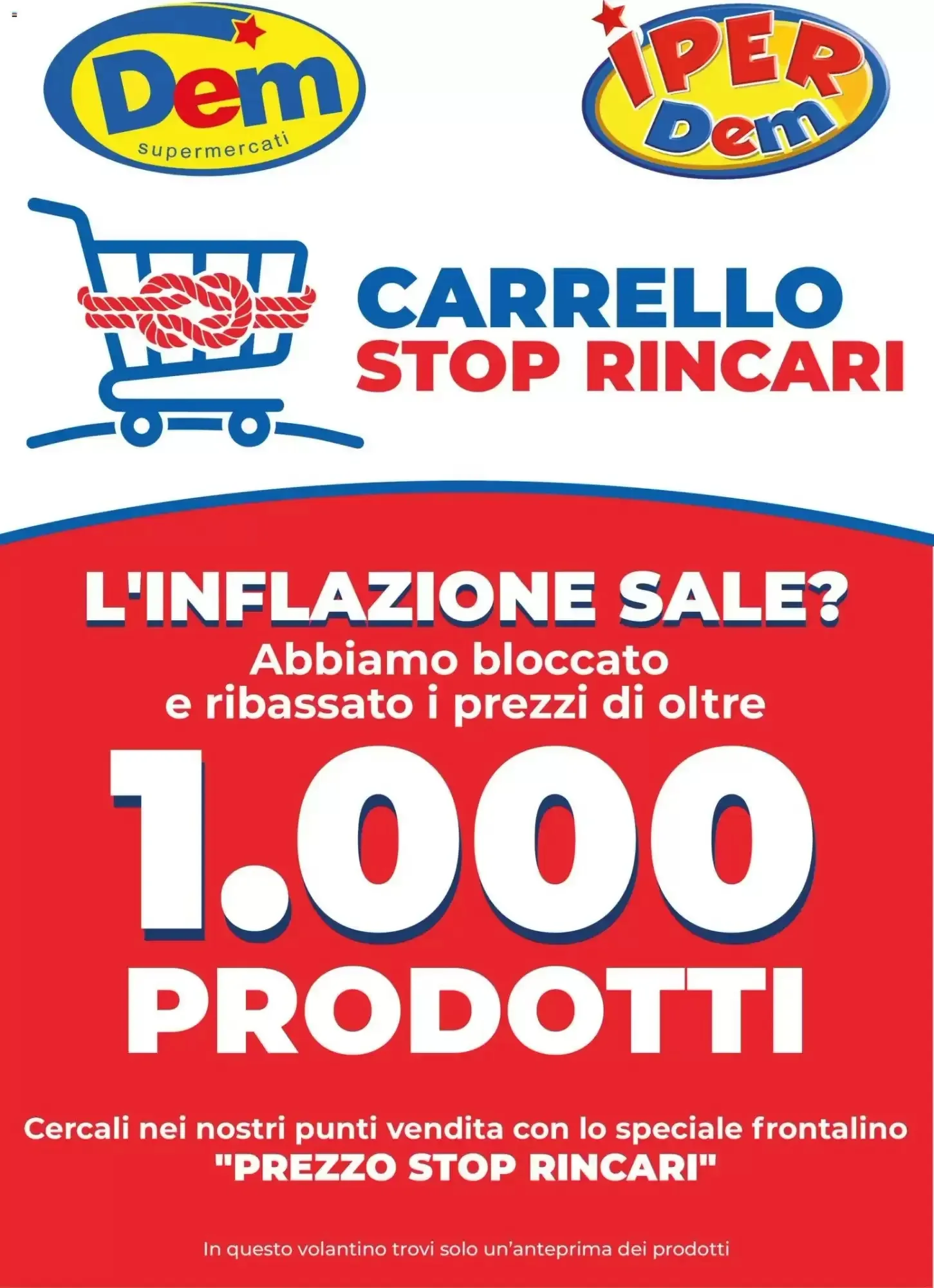 Copertina Dem - Volantino Dem