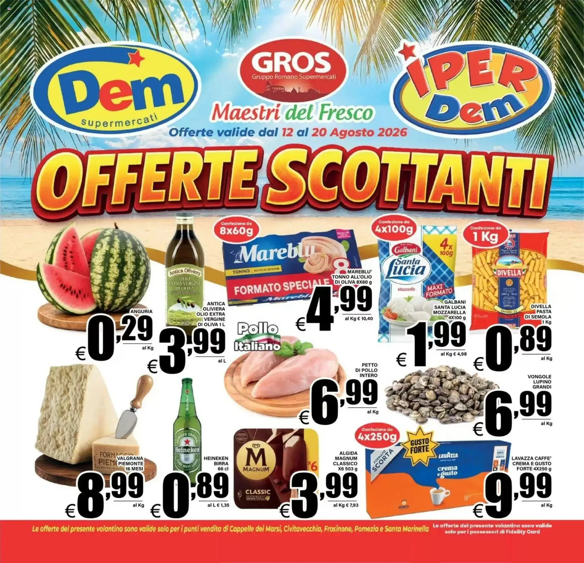 Copertina Dem - Volantino Dem