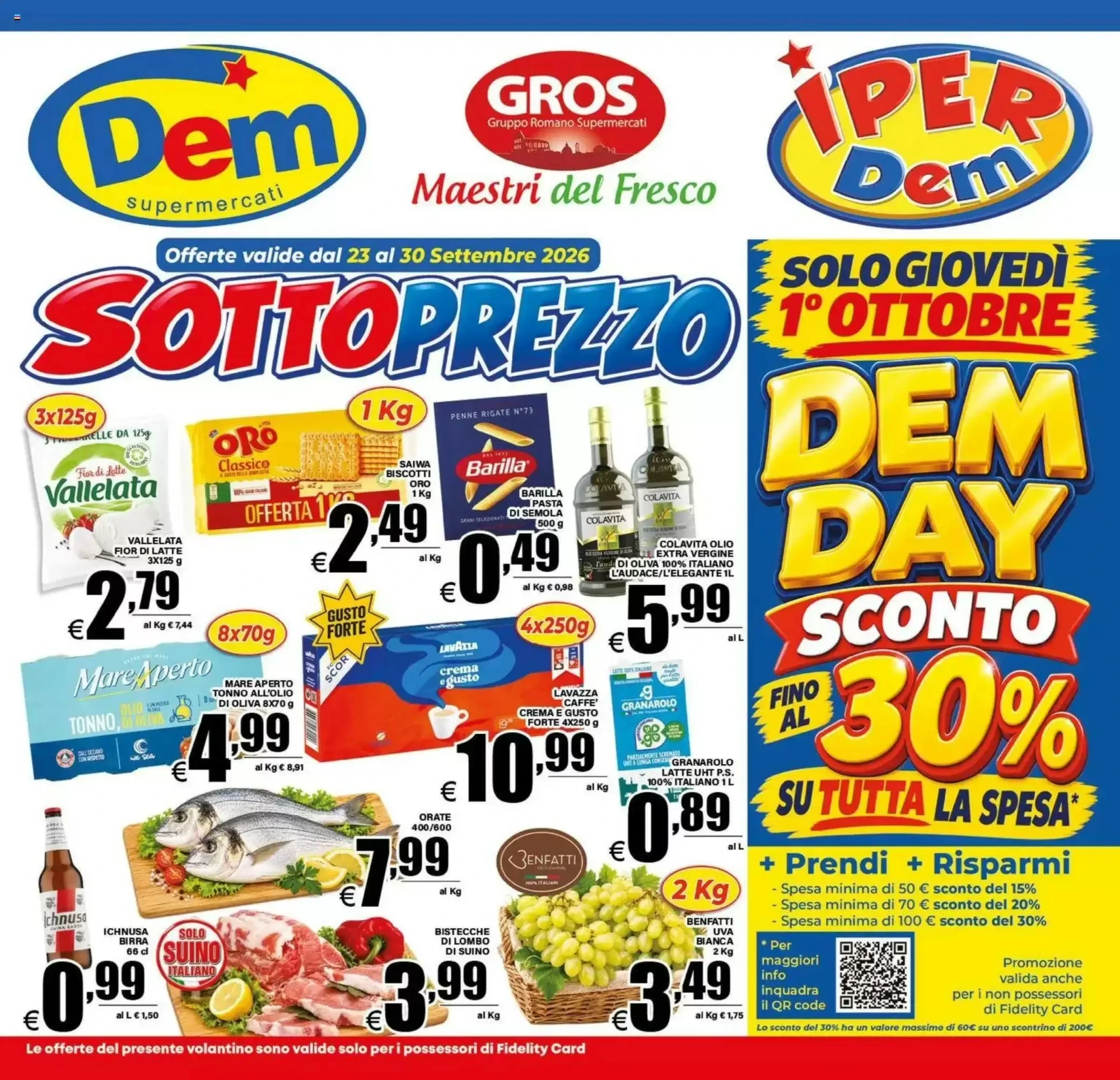 Copertina Dem - Volantino Dem