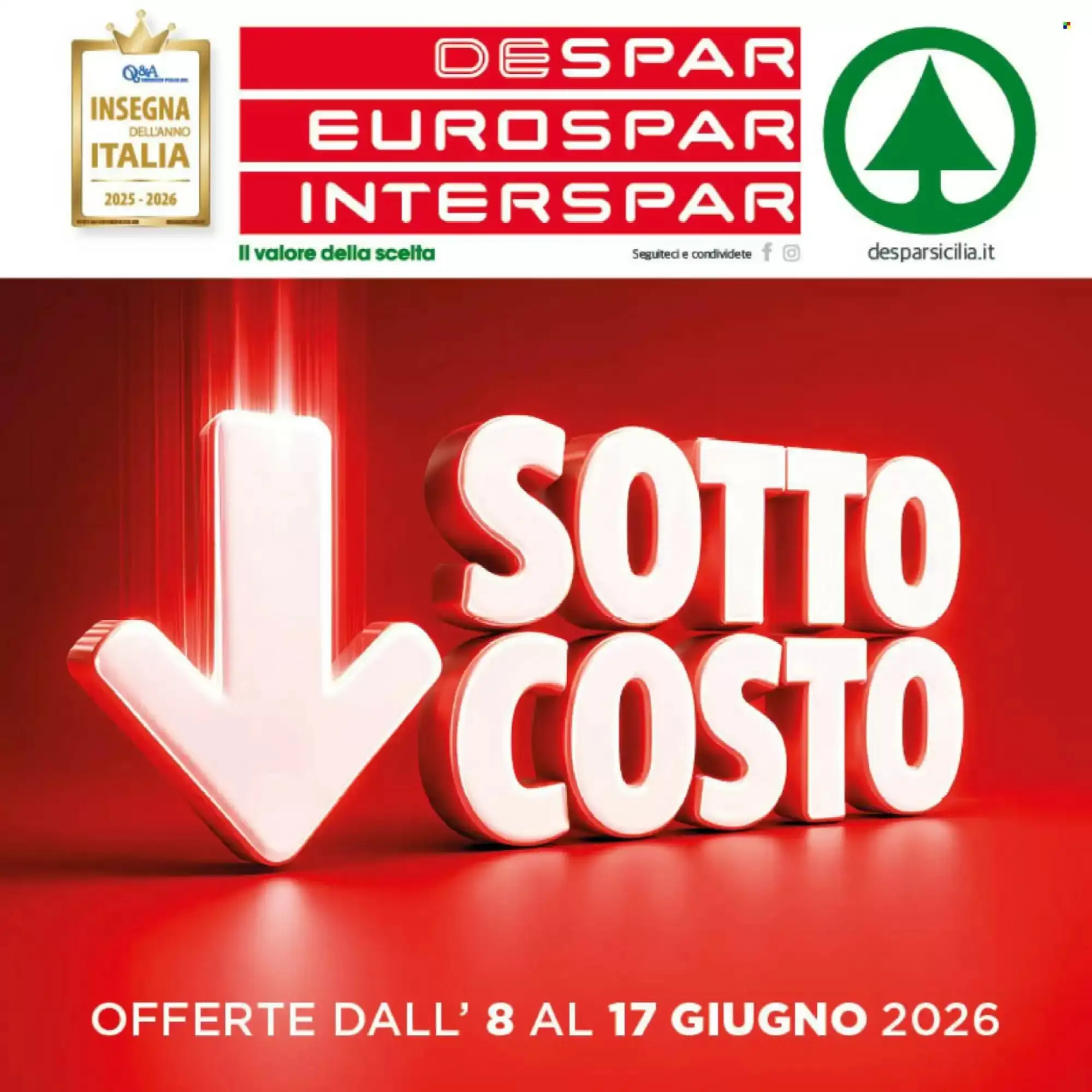 Copertina Despar Sicilia - Volantino Despar Sicilia