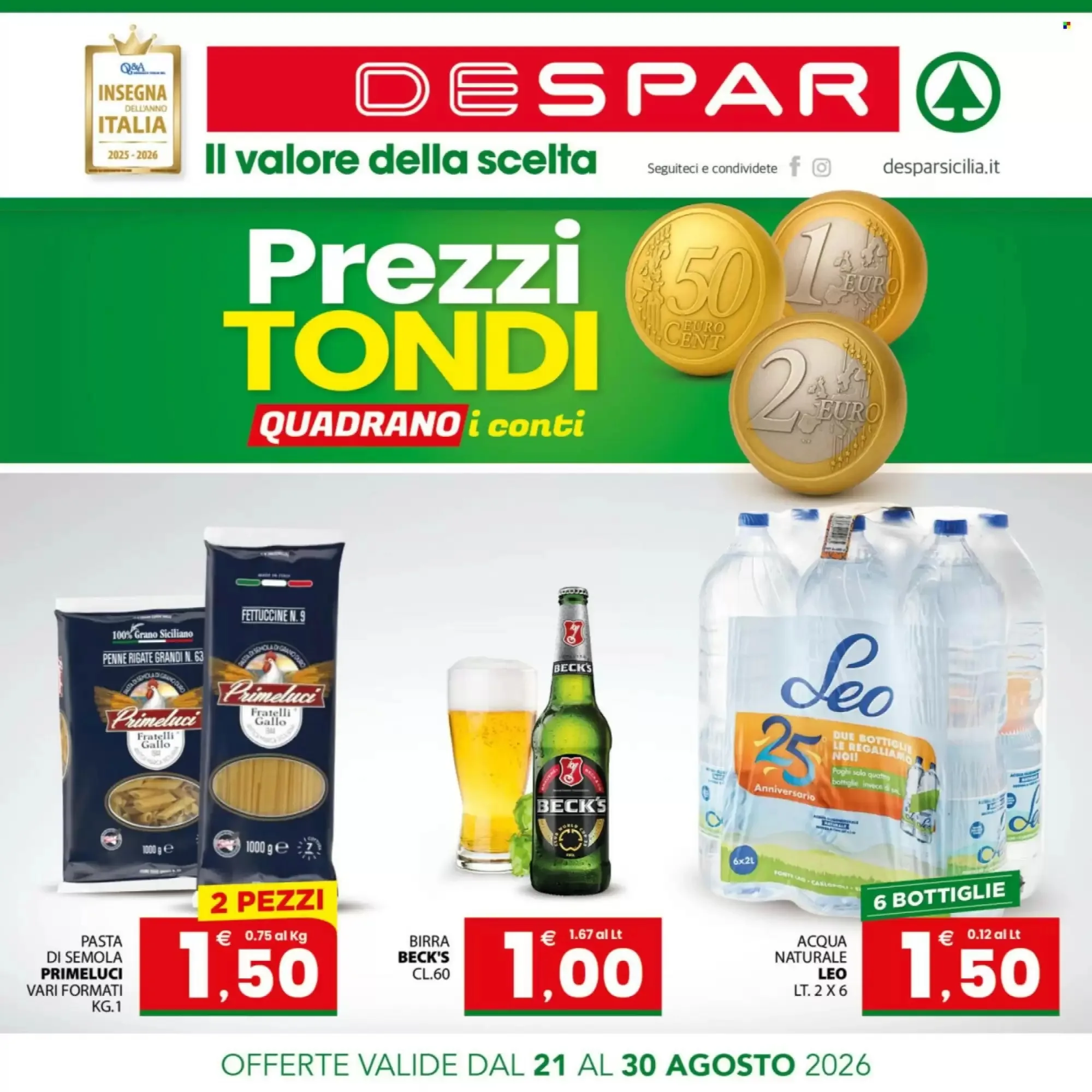 Copertina Despar Sicilia - Volantino Despar Sicilia