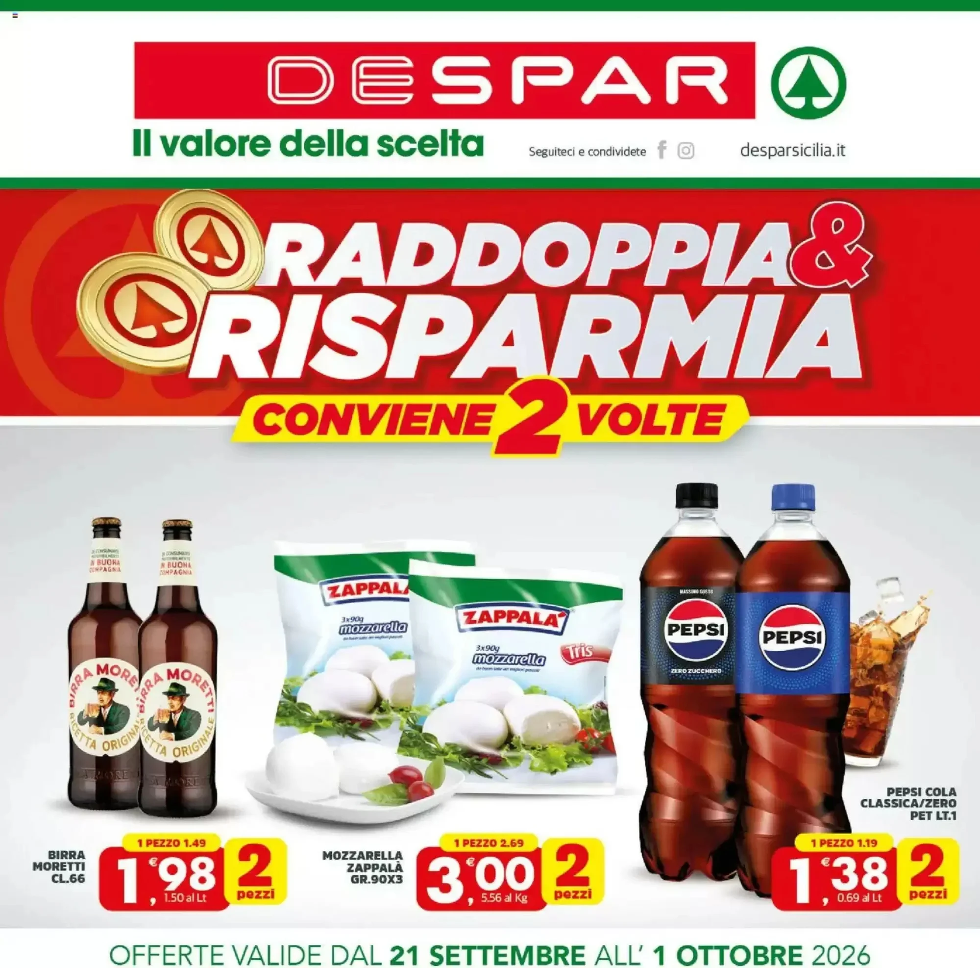 Copertina Despar Sicilia - Volantino Despar Sicilia