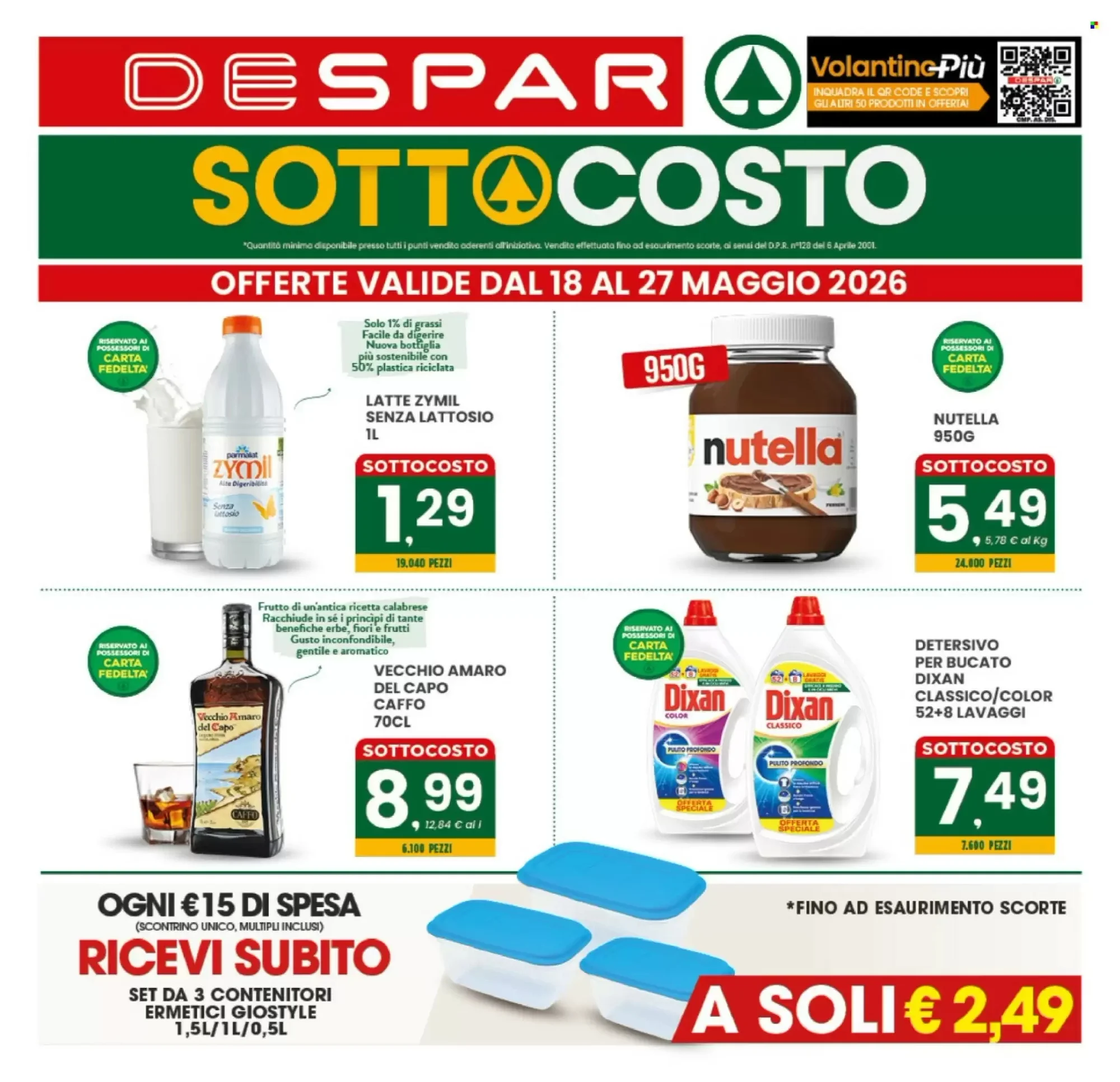 Copertina Despar - Volantino Despar