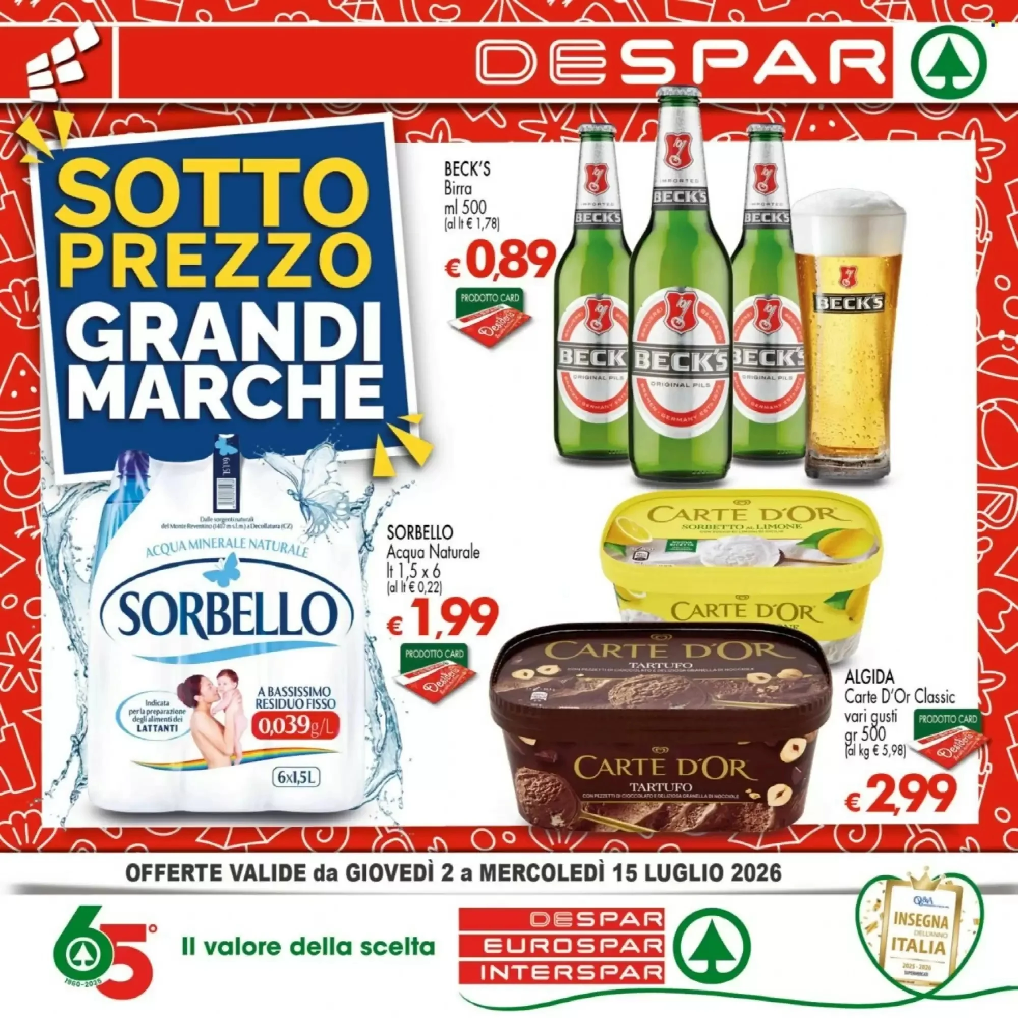 Copertina Despar - Volantino Despar