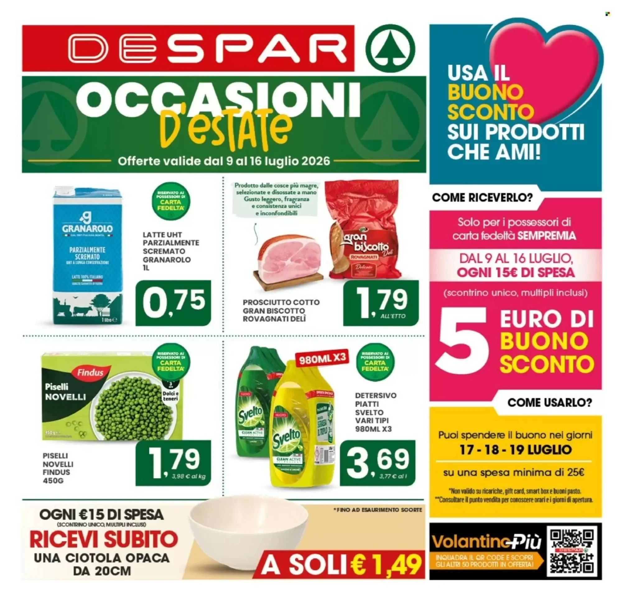 Copertina Despar - Volantino Despar
