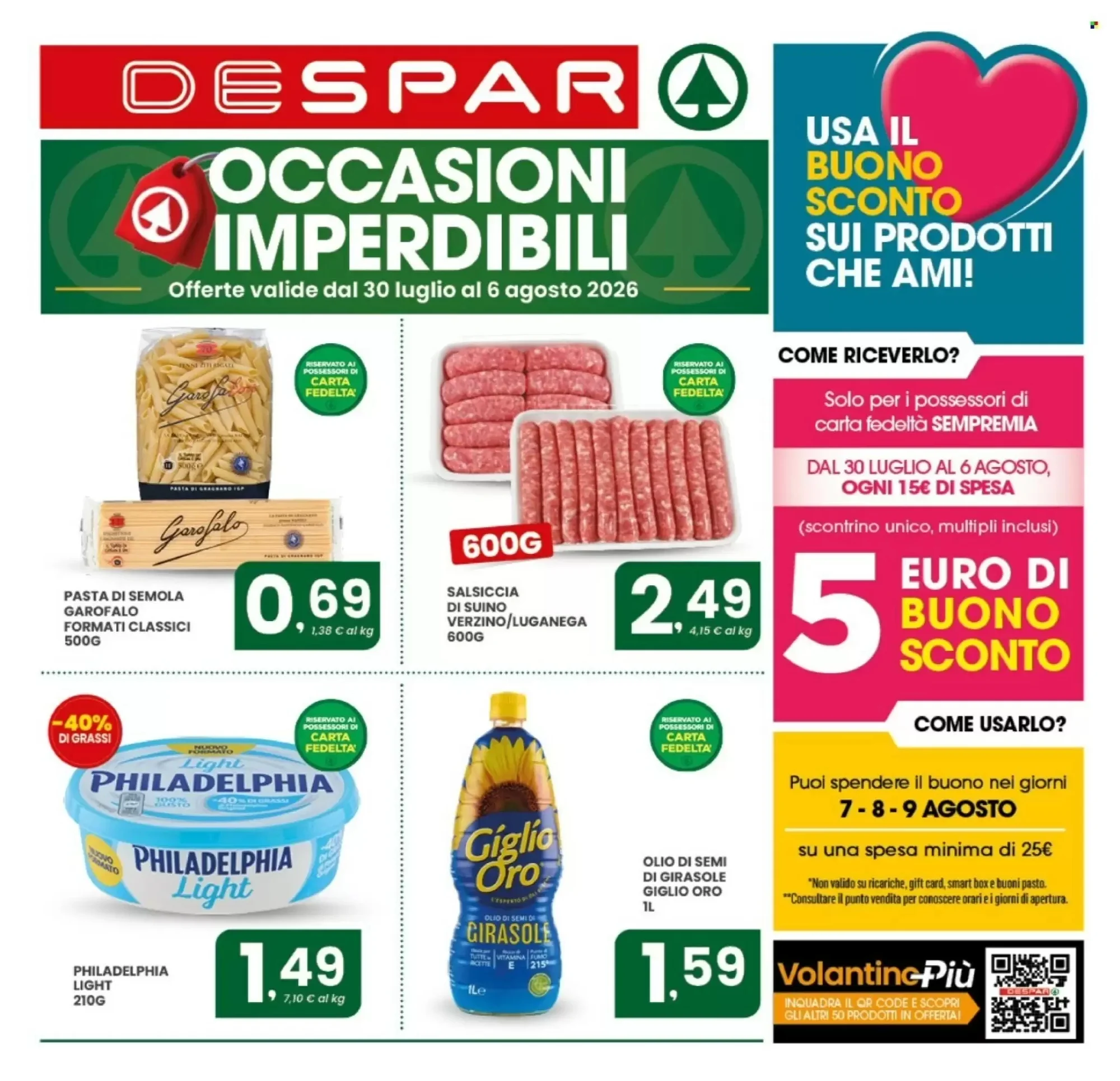 Copertina Despar - Volantino Despar