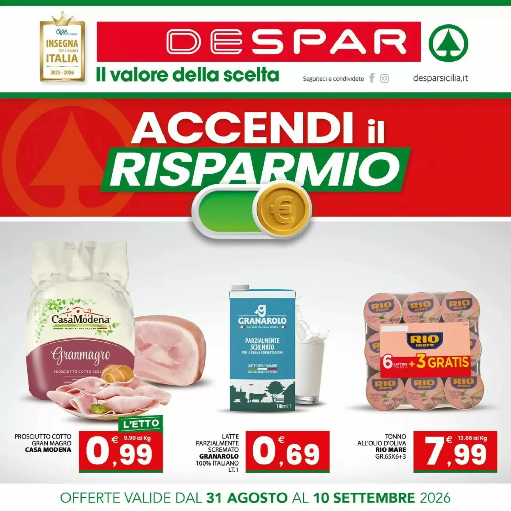 Copertina Despar - Volantino Despar