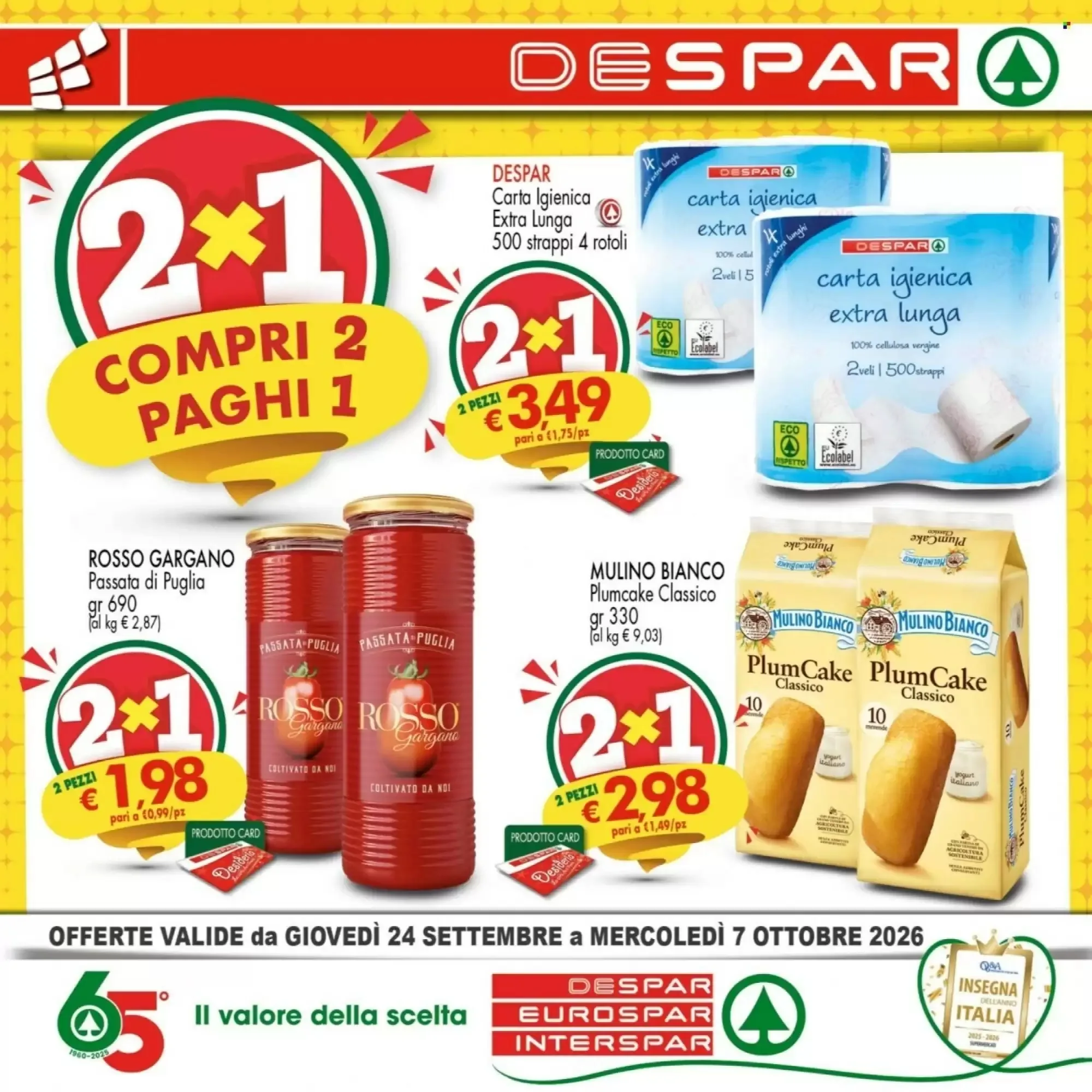 Copertina Despar - Volantino Despar