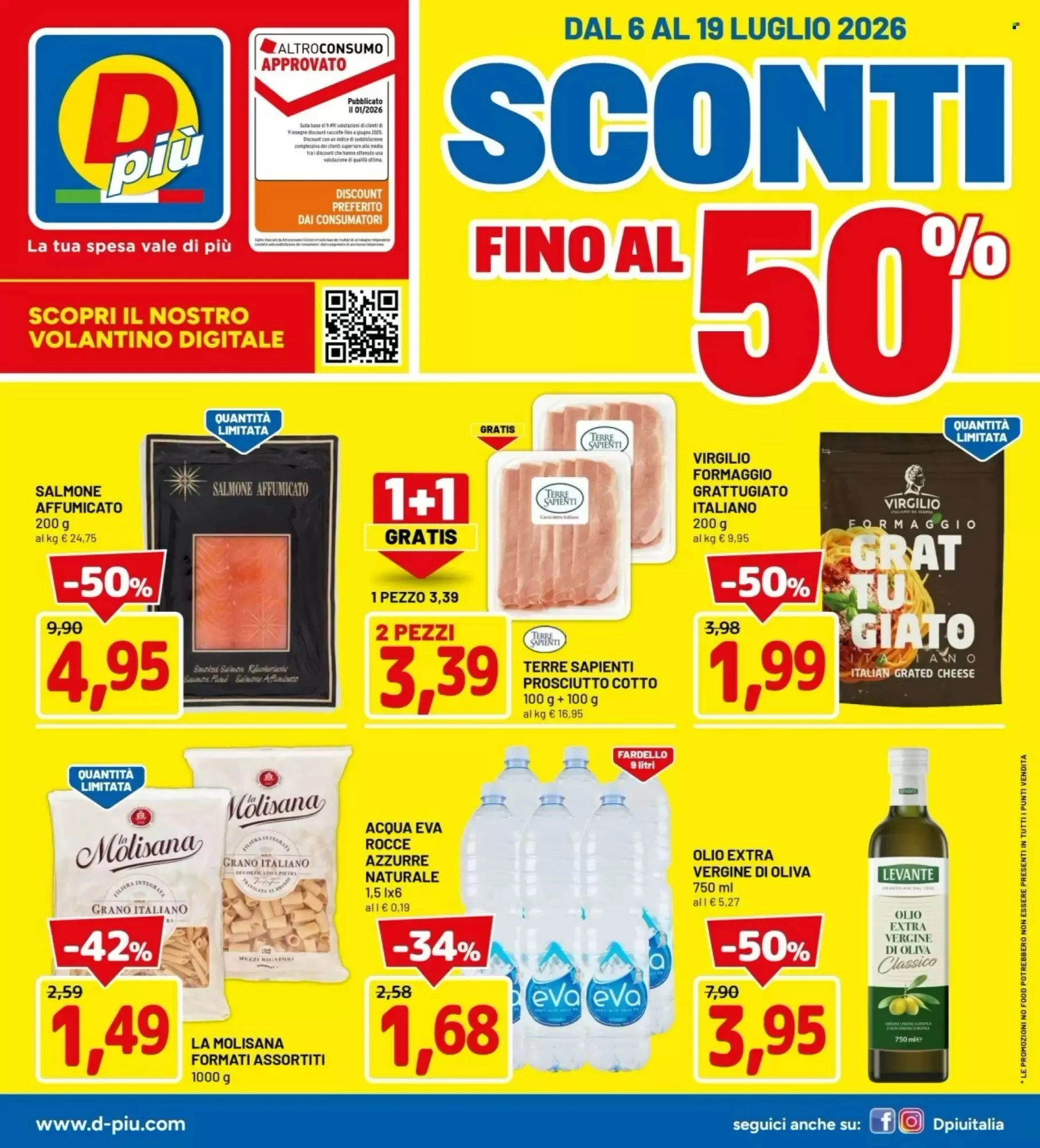 Copertina Dpiu - Volantino Dpiu