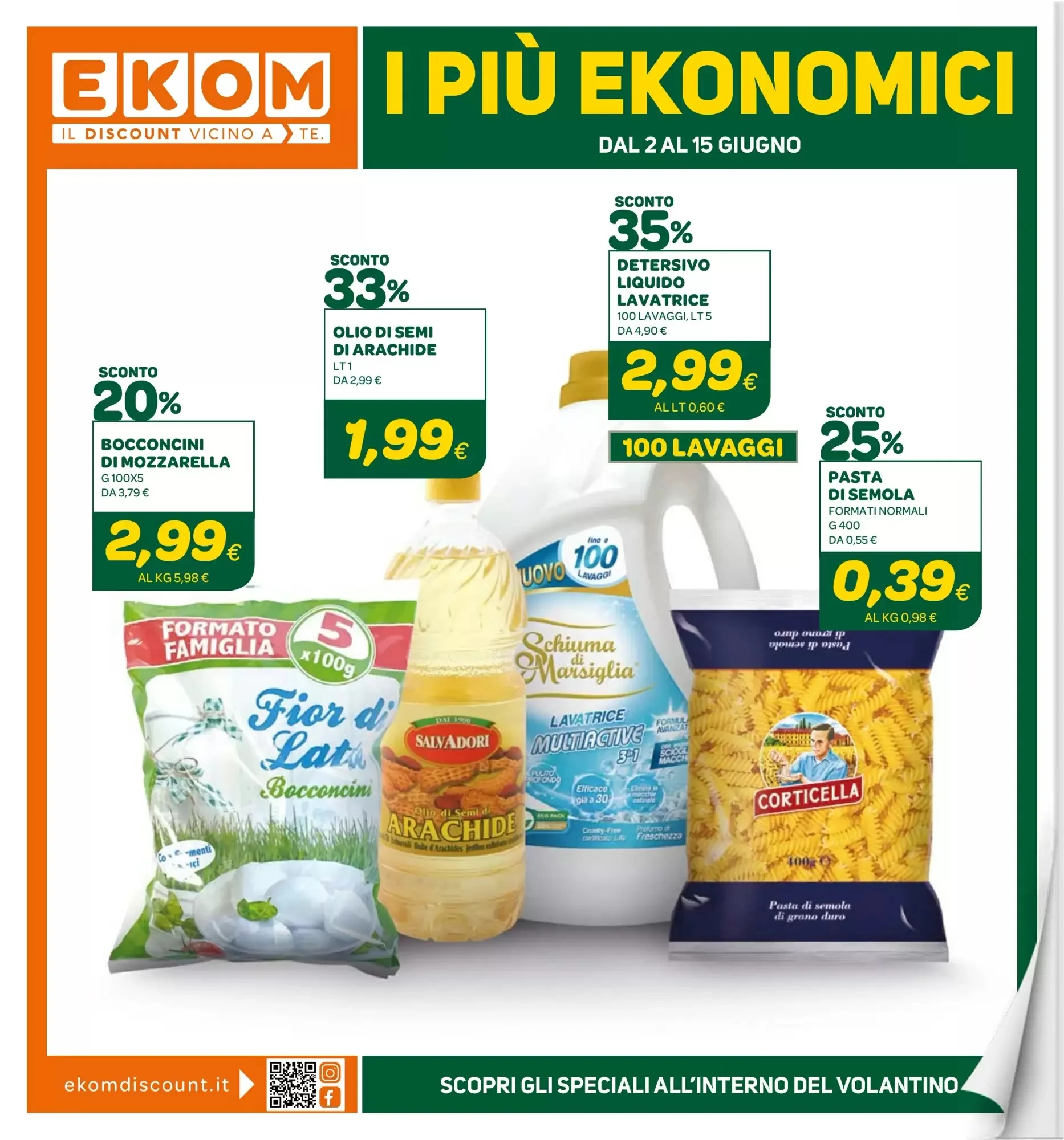 Copertina Ekom - Volantino Ekom
