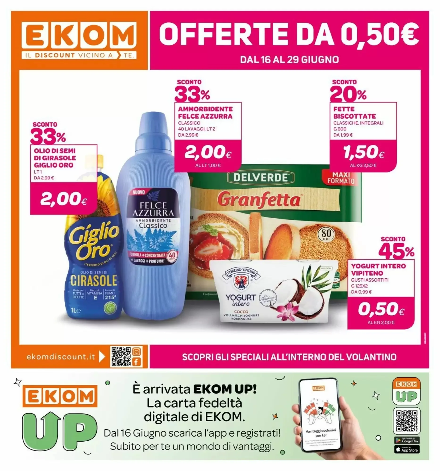 Copertina Ekom - Volantino Ekom